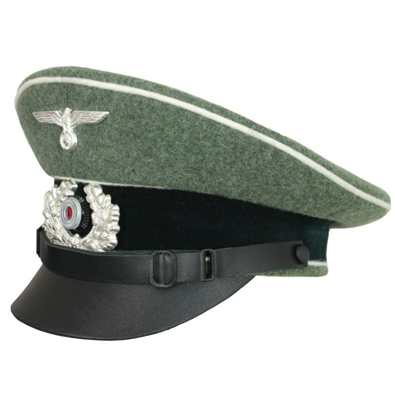 WWII German Army Infantry Officer’s Visor Cap Schirmmütze Replica