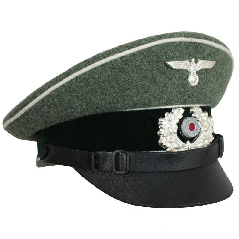 WWII German Army Infantry Officer’s Visor Cap Schirmmütze Replica