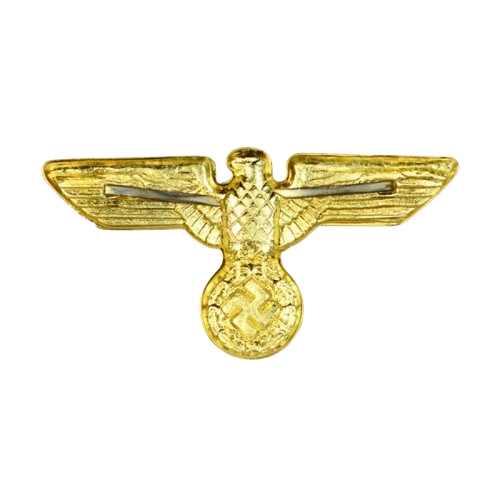 Pack of 6 - WW2 German Political Leader Cap Eagle - Gold