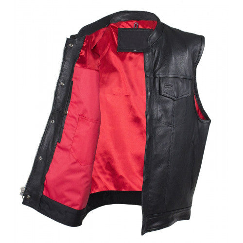 Men Leather Vest