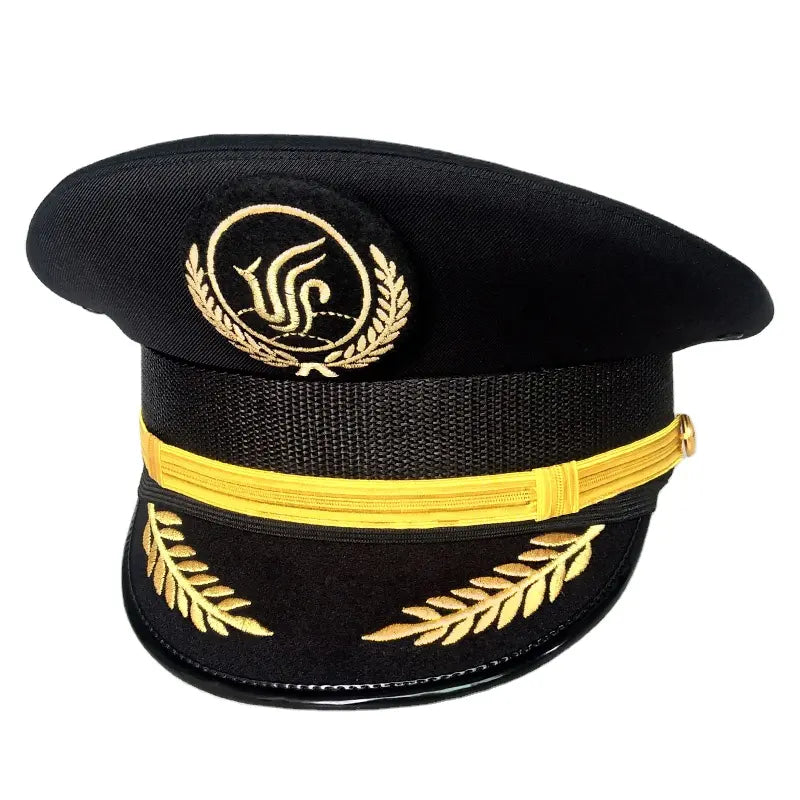 Cap Badge for Airline Officer Uniform - Captain and Pilot Service Caps