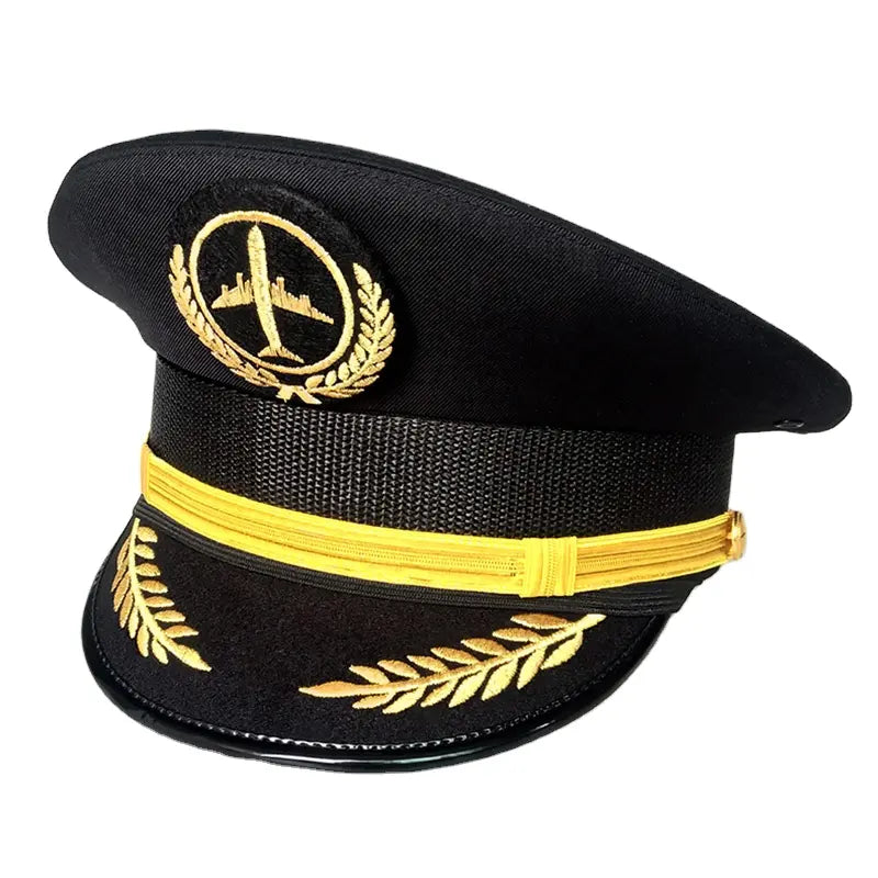 Cap Badge for Airline Officer Uniform - Captain and Pilot Service Caps