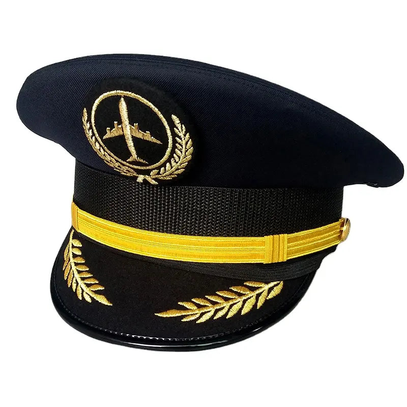 Cap Badge for Airline Officer Uniform - Captain and Pilot Service Caps