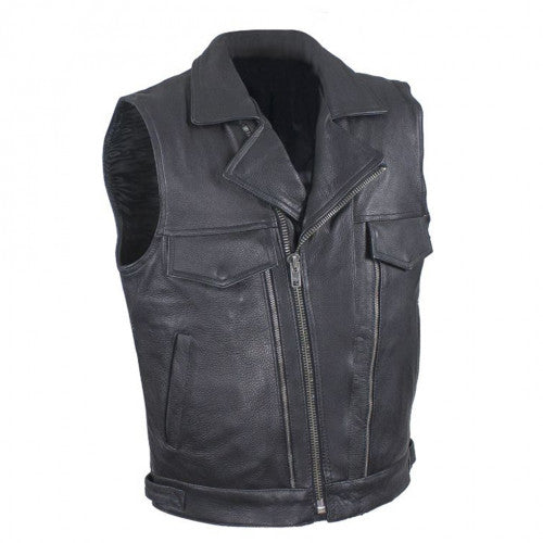 Men Leather Vest