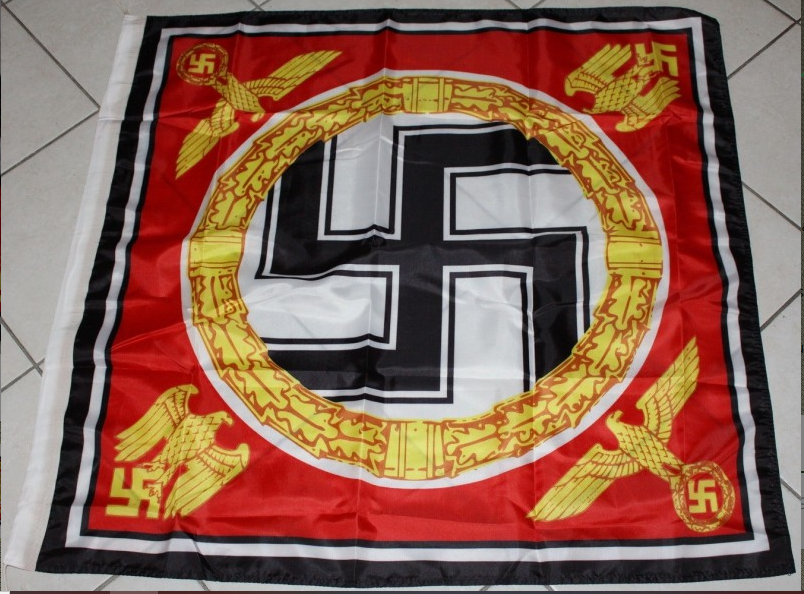 SS Leibstandarte Fuhrer Standard Flag - Reproduction