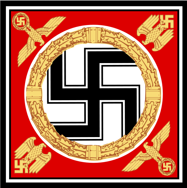 SS Leibstandarte Fuhrer Standard Flag - Reproduction