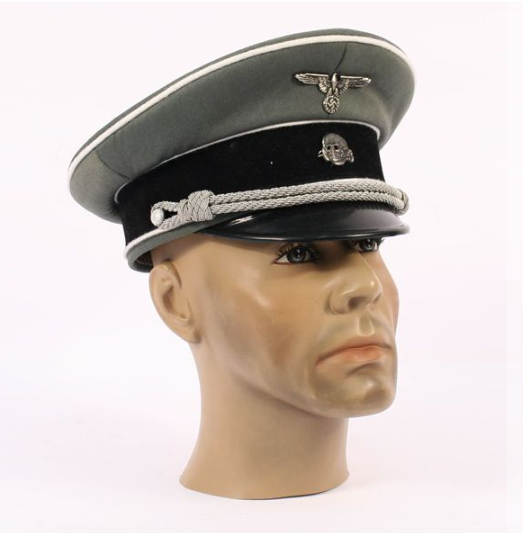 Waffen SS Officers Visor Cap