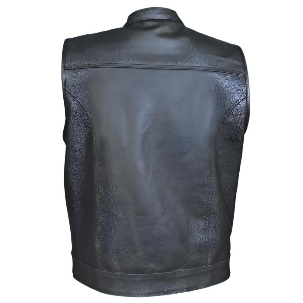 Split Leather Waistcoat