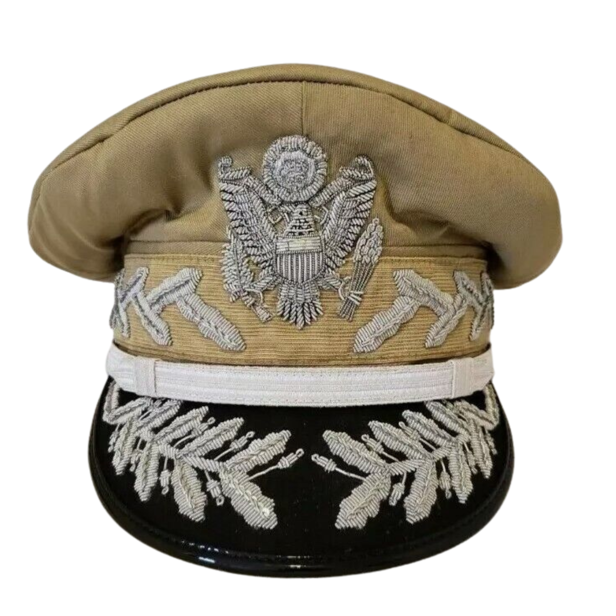 WW2 Douglas MacArthur General Officer's Visor Hat – Premium Reproduction