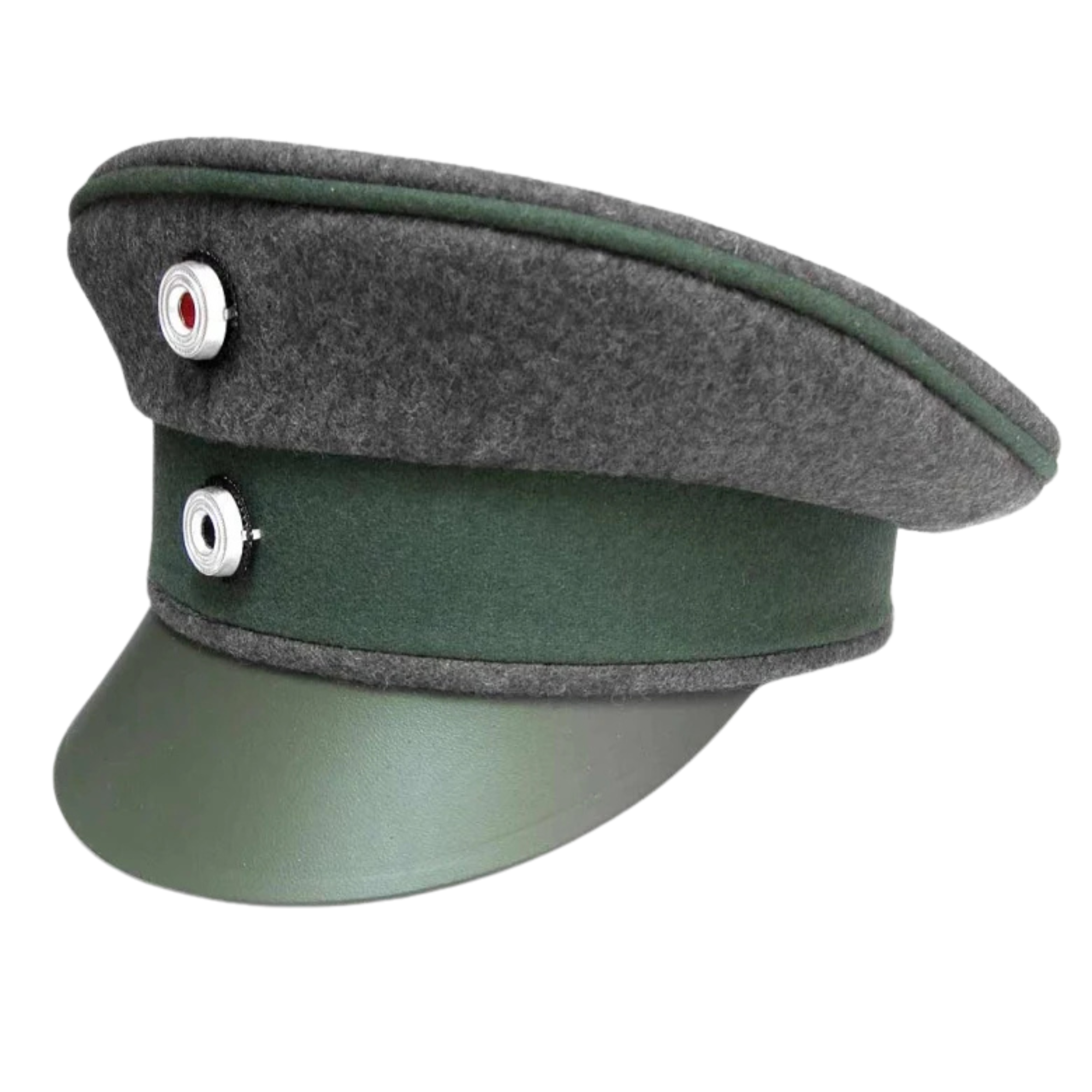 WW1 German Officer Field Cap Vulcanfibre Visor Cap