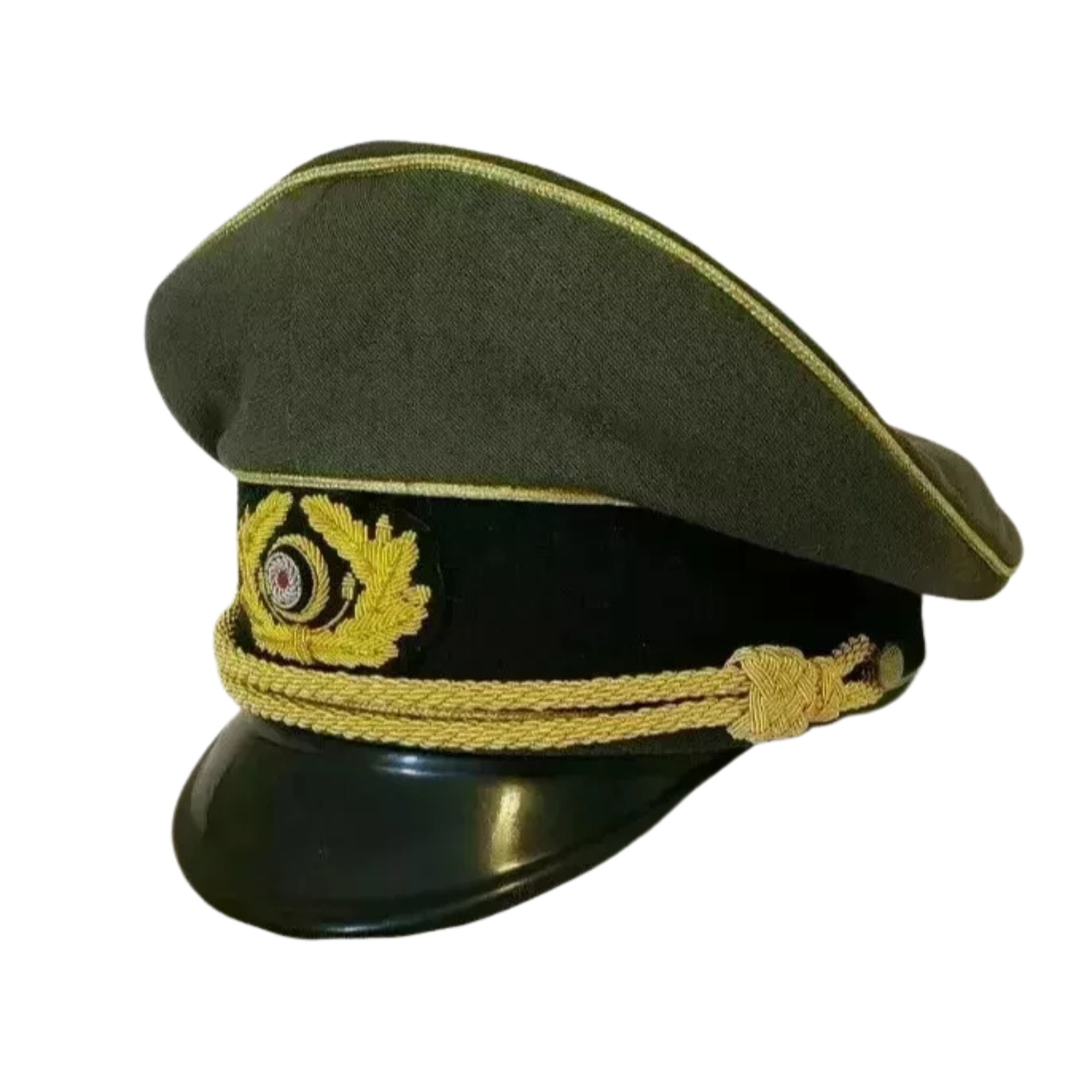 WW2 German Army Generals Officers Service Visor Hat Cap Schirmuttzen Repro