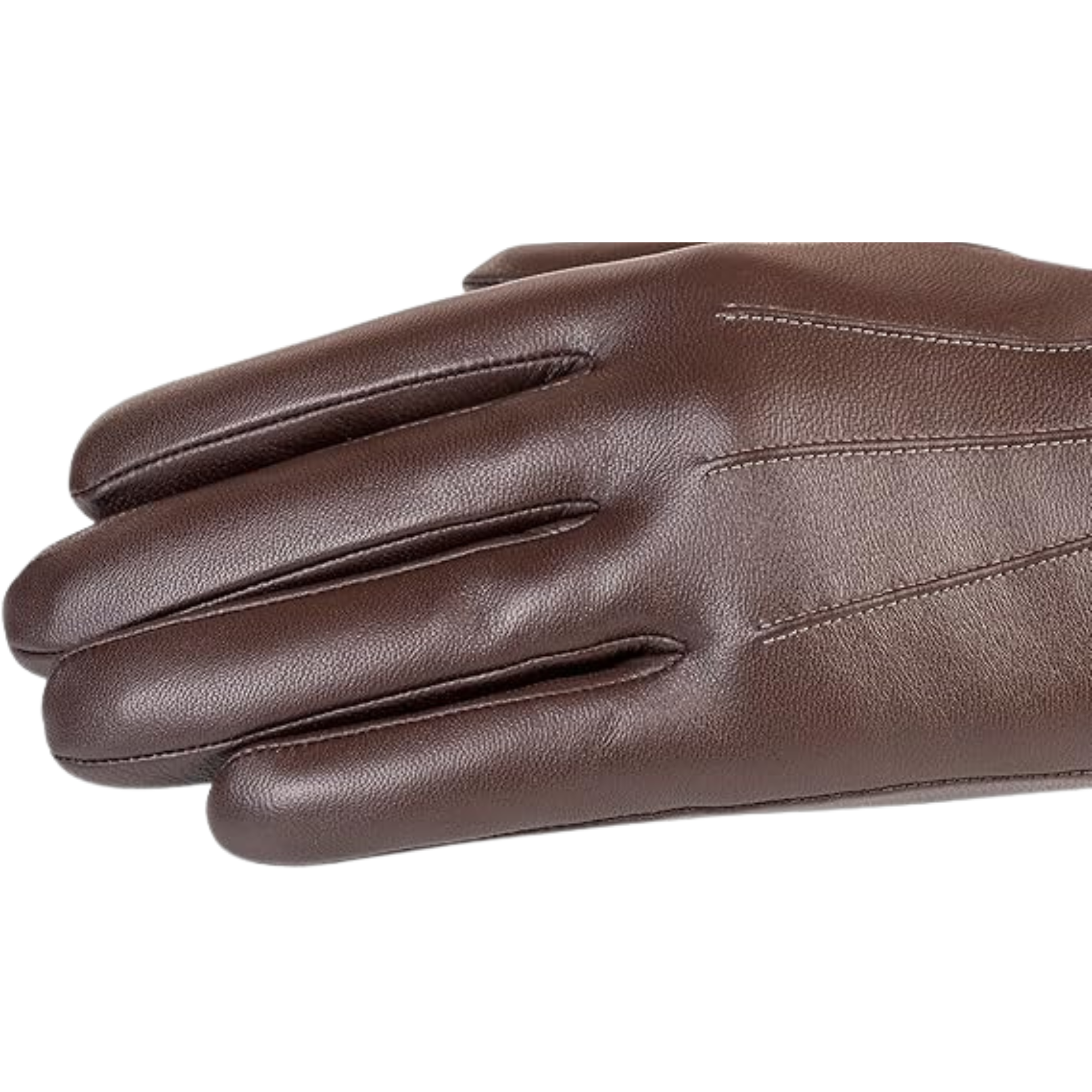 Elegant Winter Leather Gloves for Women - Premium Warmth and Style