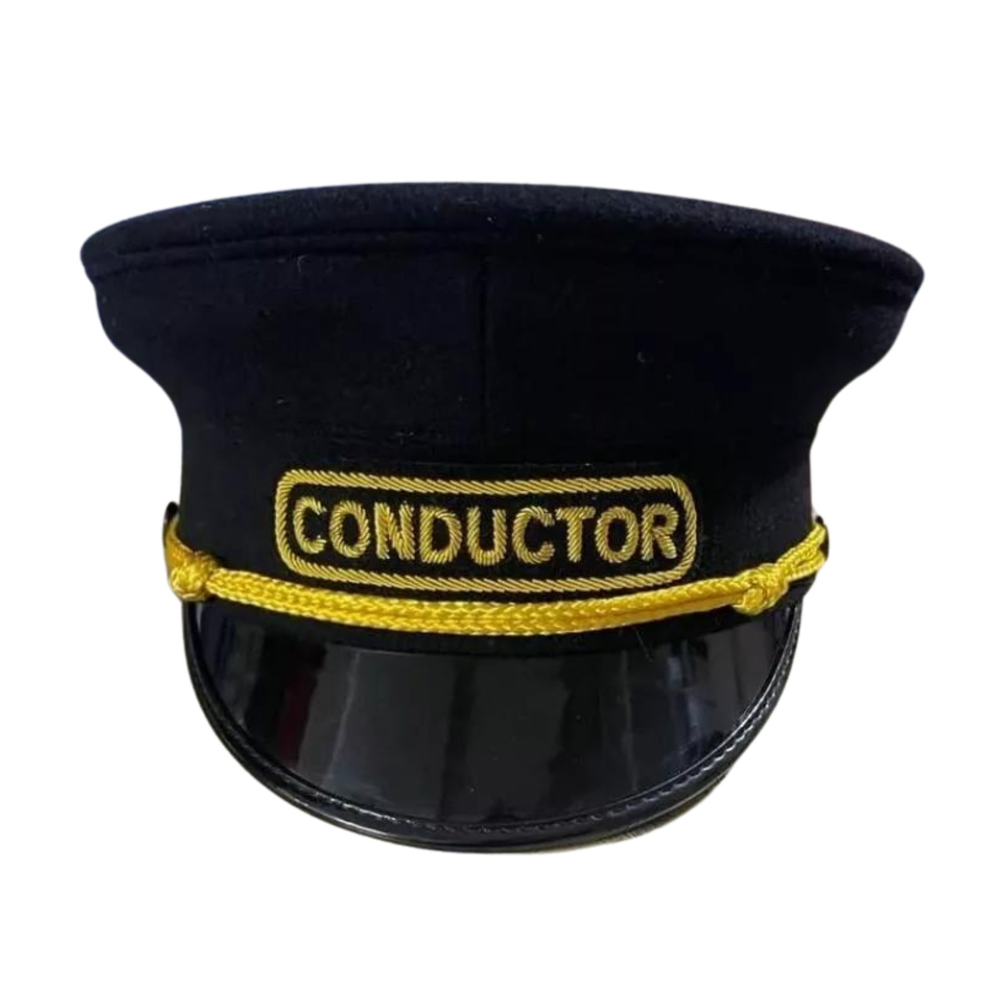 Train Conductor Railway Cap - Railroad Officer Style Hat