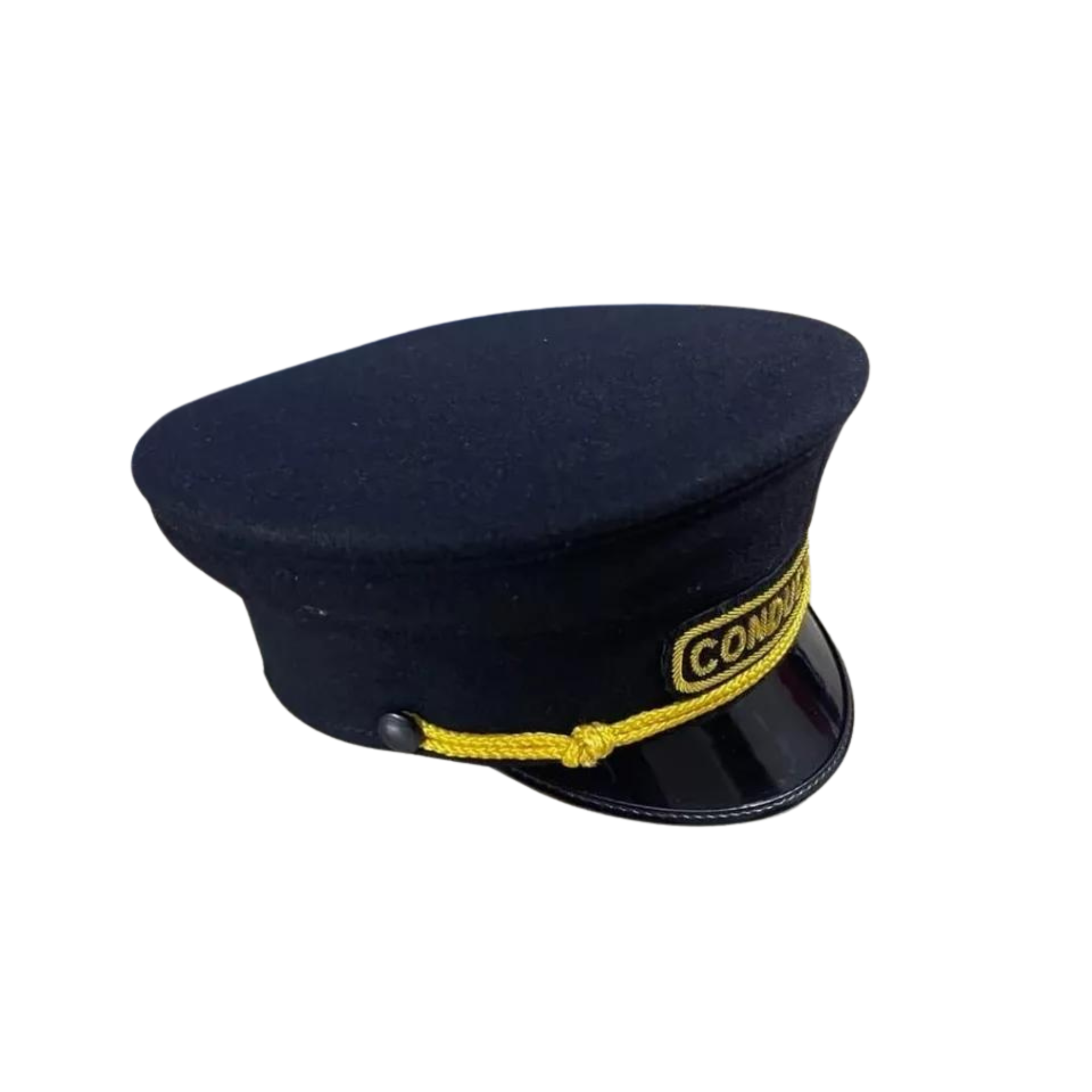 Train Conductor Railway Cap - Railroad Officer Style Hat