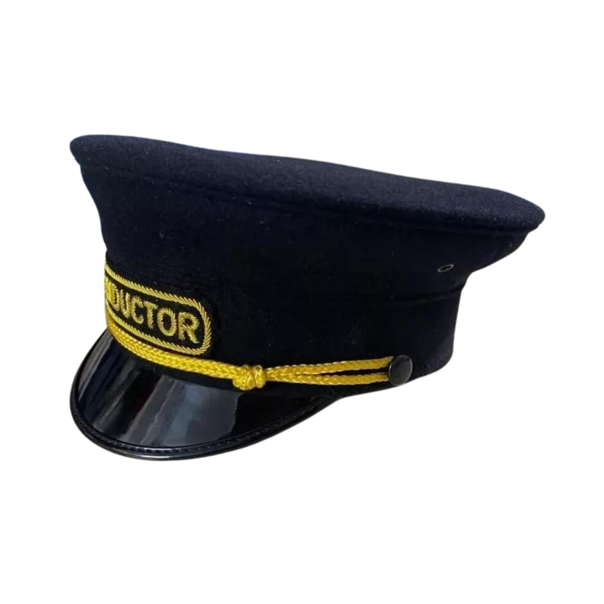 Train Conductor Railway Cap - Railroad Officer Style Hat