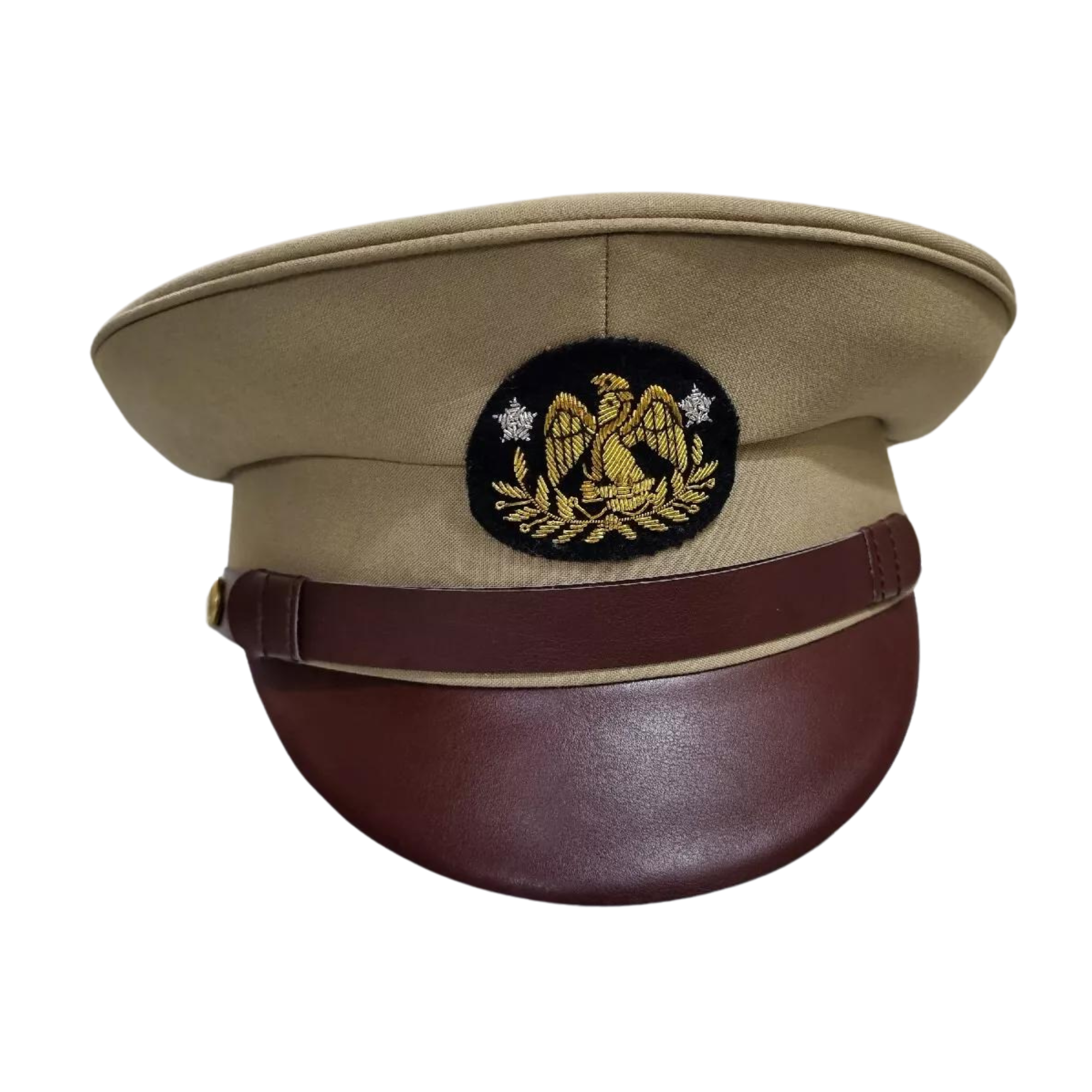 Mexican Army Military Officers Dress Visor Hat Cap – Iconic Military Tradition