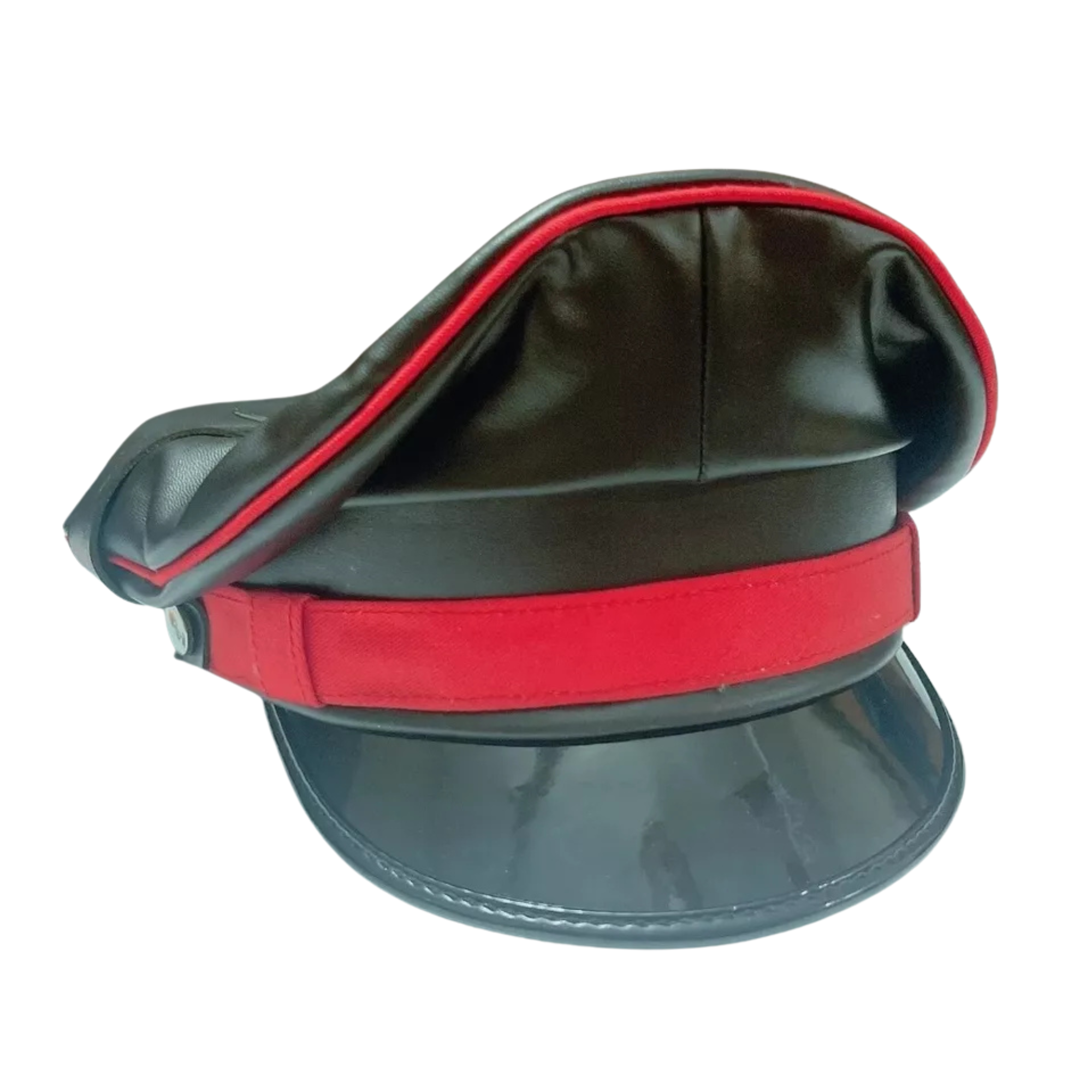 Finest Soft Real Leather Biker Muir Cap Hat - Available in All Sizes