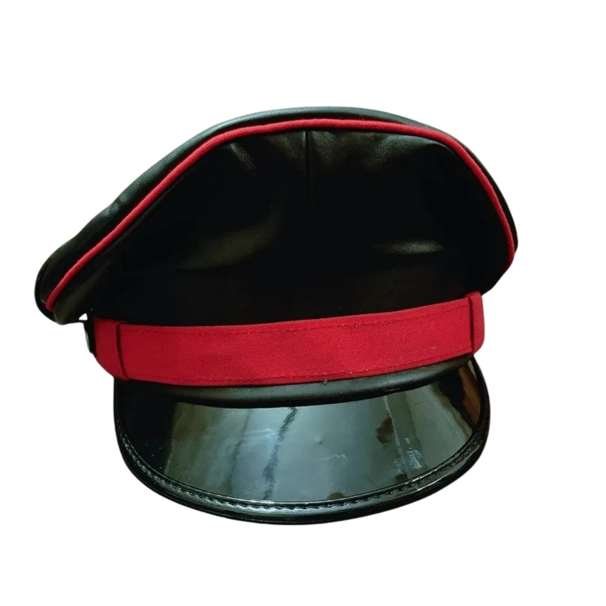 Finest Soft Real Leather Biker Muir Cap Hat - Available in All Sizes