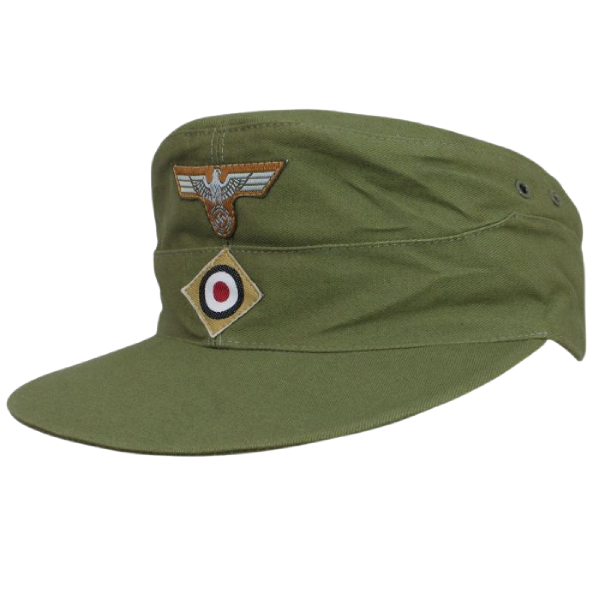 WW2 German Army DAK EM Cap - North Africa Campaign Replica