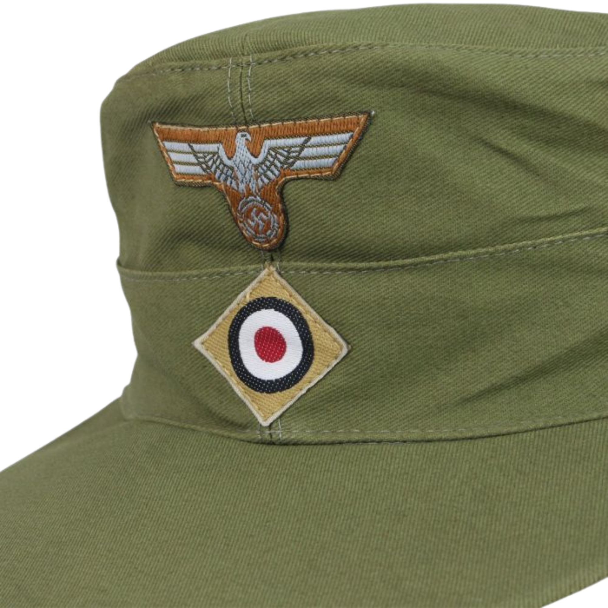 WW2 German Army DAK EM Cap - North Africa Campaign Replica