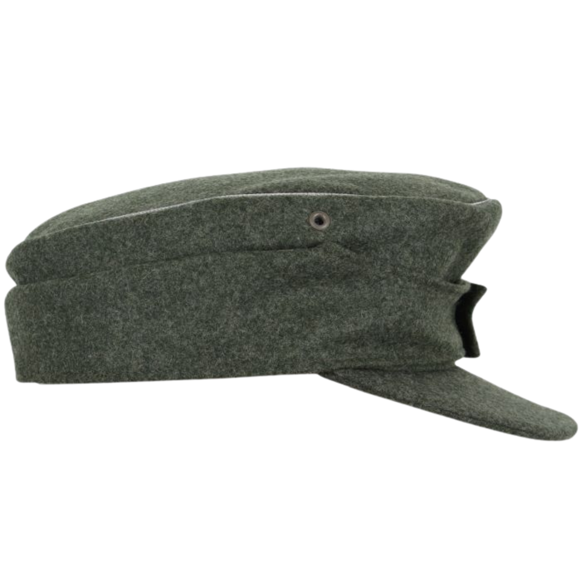 WW2 German M43 Field Grey Officers Ski Cap by Erel - Premium Historical Replica