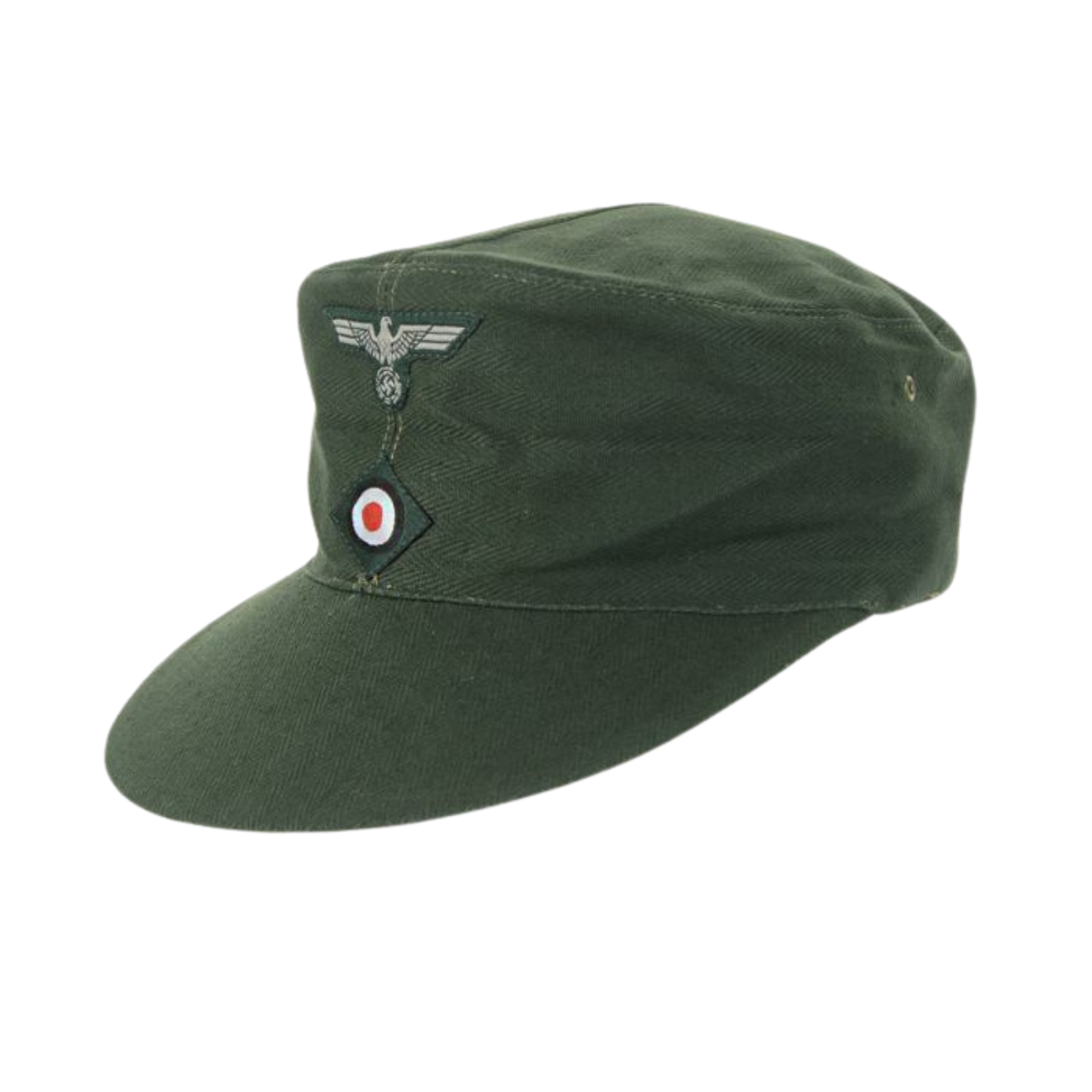 WW2 M43 Reed Green Field Cap - Authentic German Military Replica