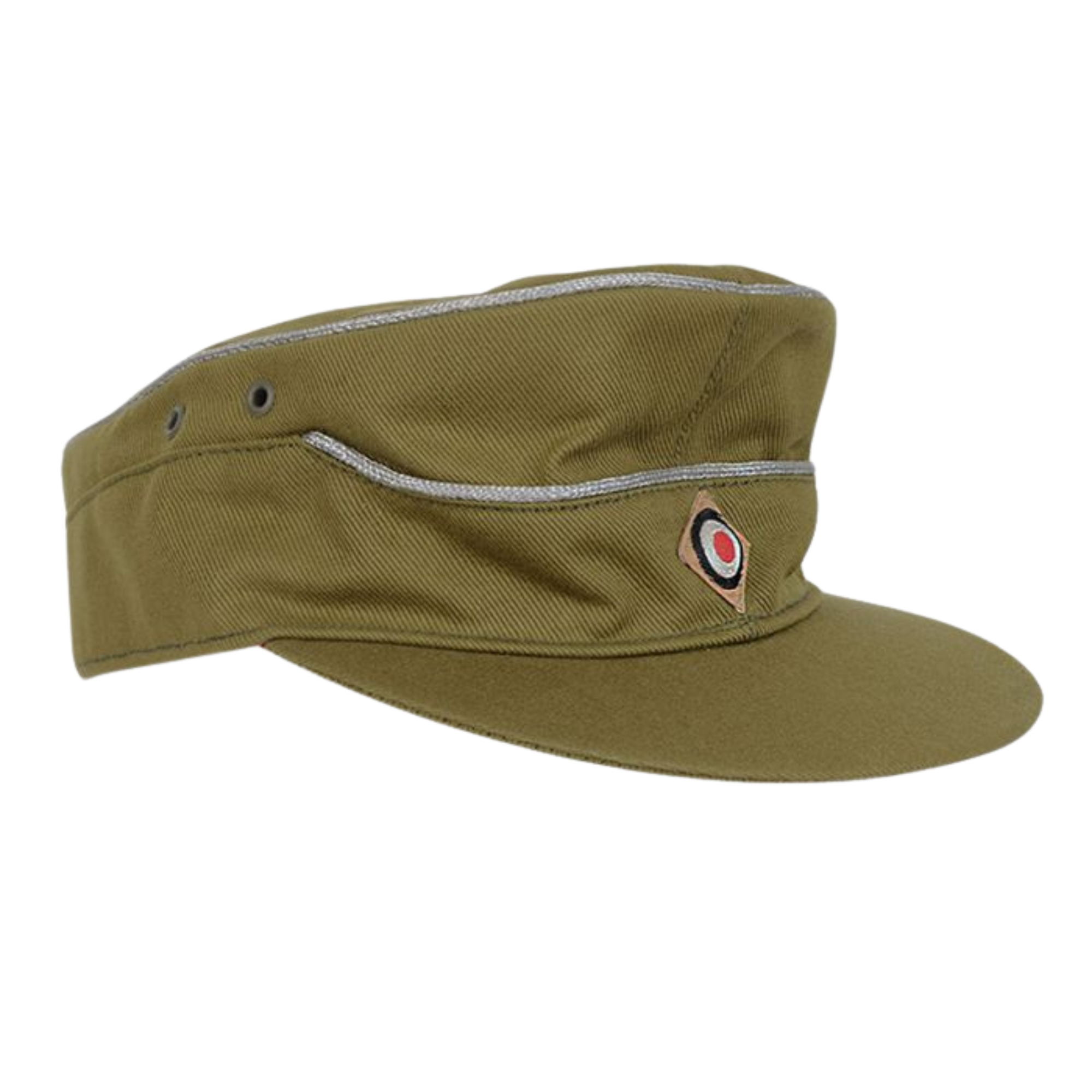 WW2 German DAK Officers Cap with Cockade by Erel - North Africa Campaign Replica