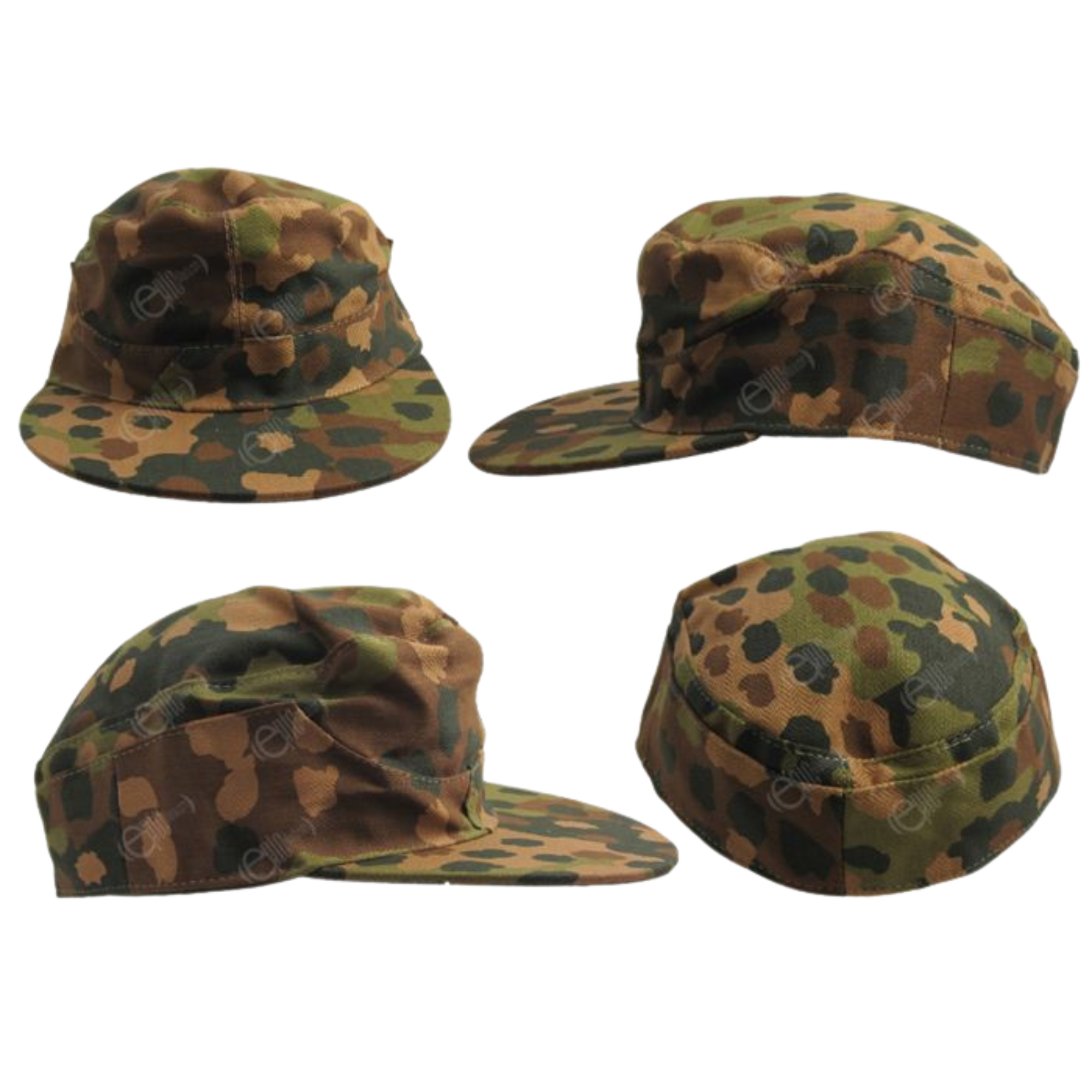 German M44 Pea Dot Field Cap - WW2 Camouflage Replica