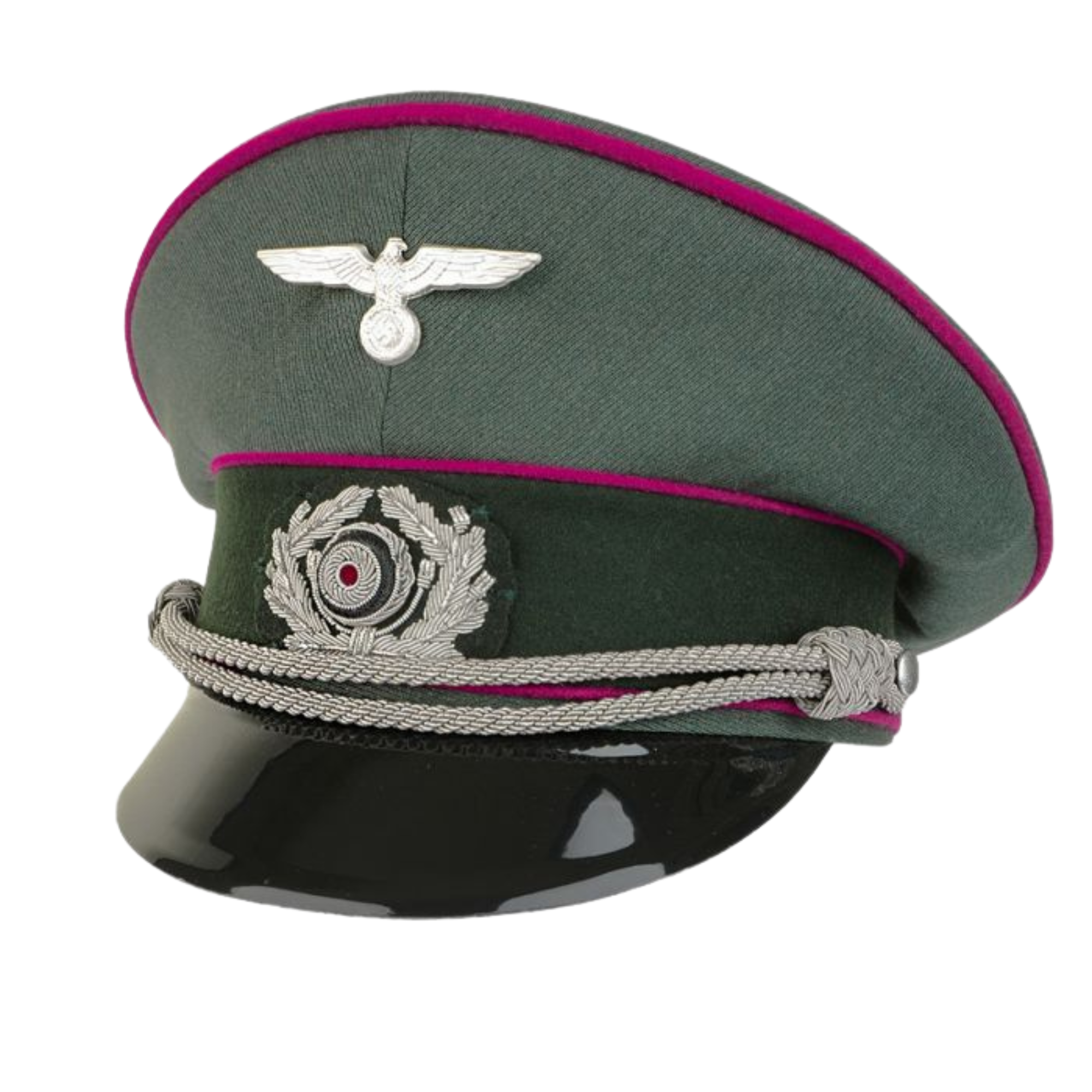 WW2 German General Staff Visor Cap by Erel - High-Quality Replica