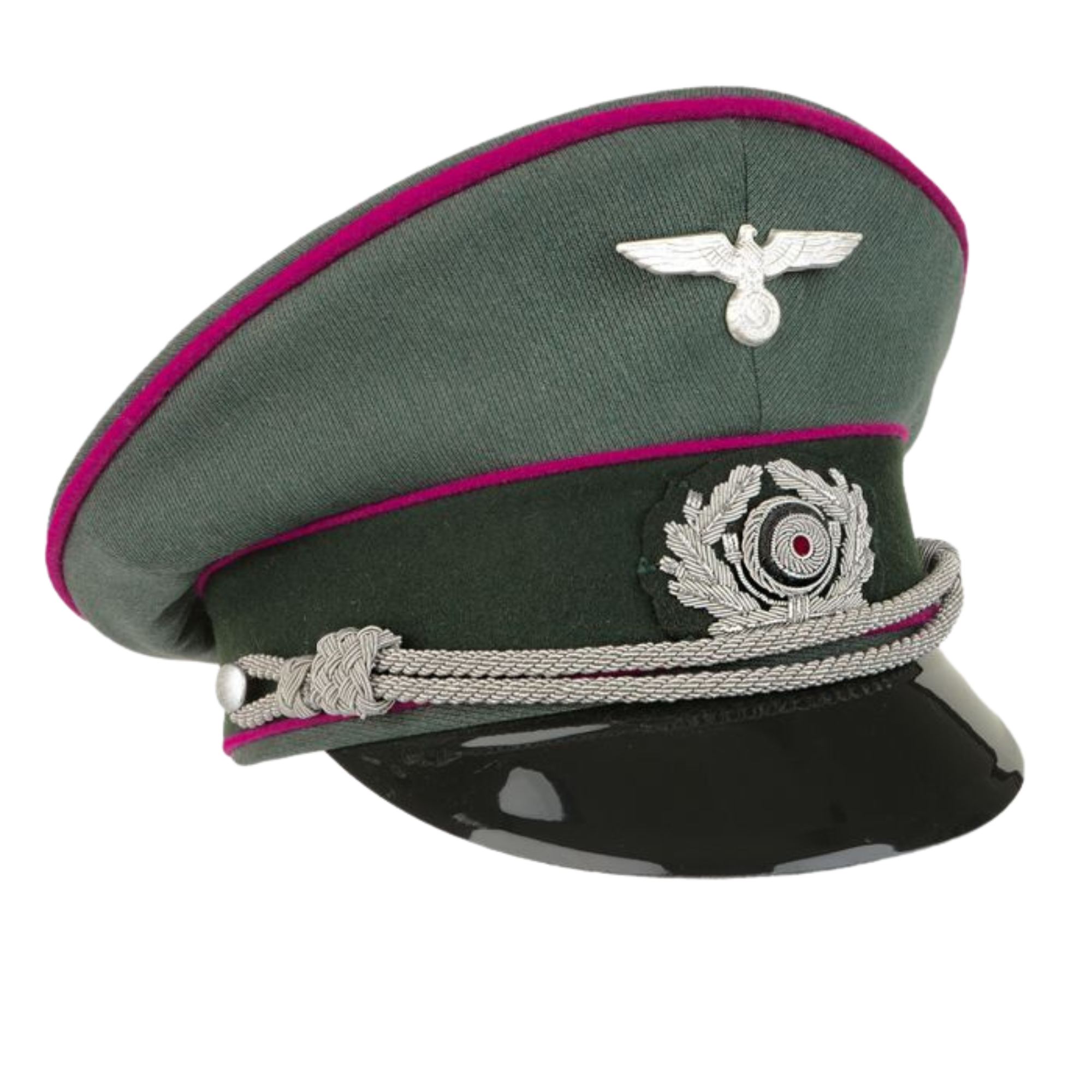 WW2 German General Staff Visor Cap by Erel - High-Quality Replica