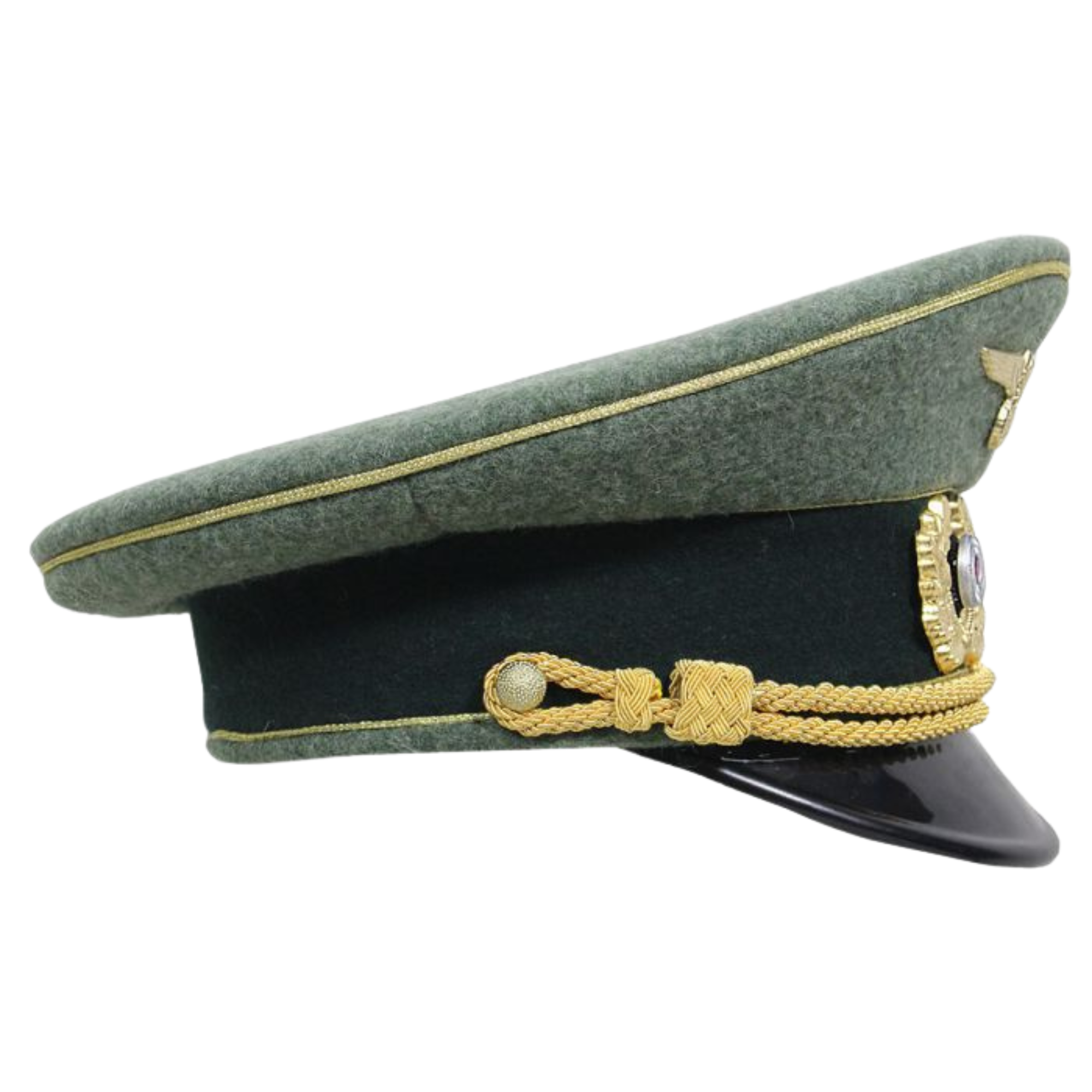 German Army General Visor Cap - Field Grey Replica