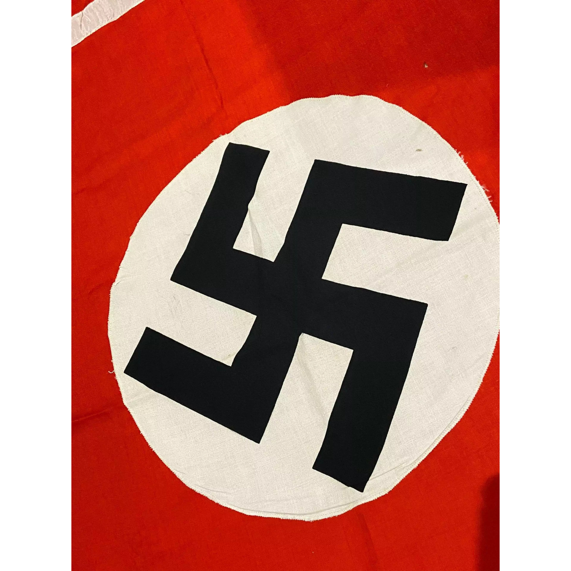 WW2 German NSDAP Podium Banner - 72cm x 103.5cm, Excellent Condition, Rare Historical Artifact