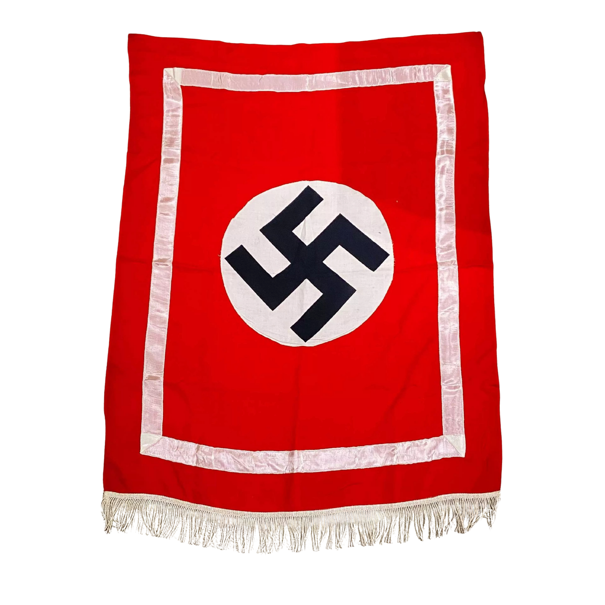 WW2 German NSDAP Podium Banner - 72cm x 103.5cm, Excellent Condition, Rare Historical Artifact