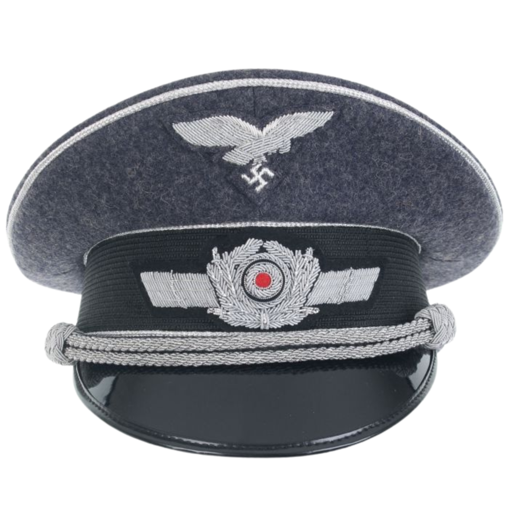 WW2 German Luftwaffe Officers Visor Cap Replica