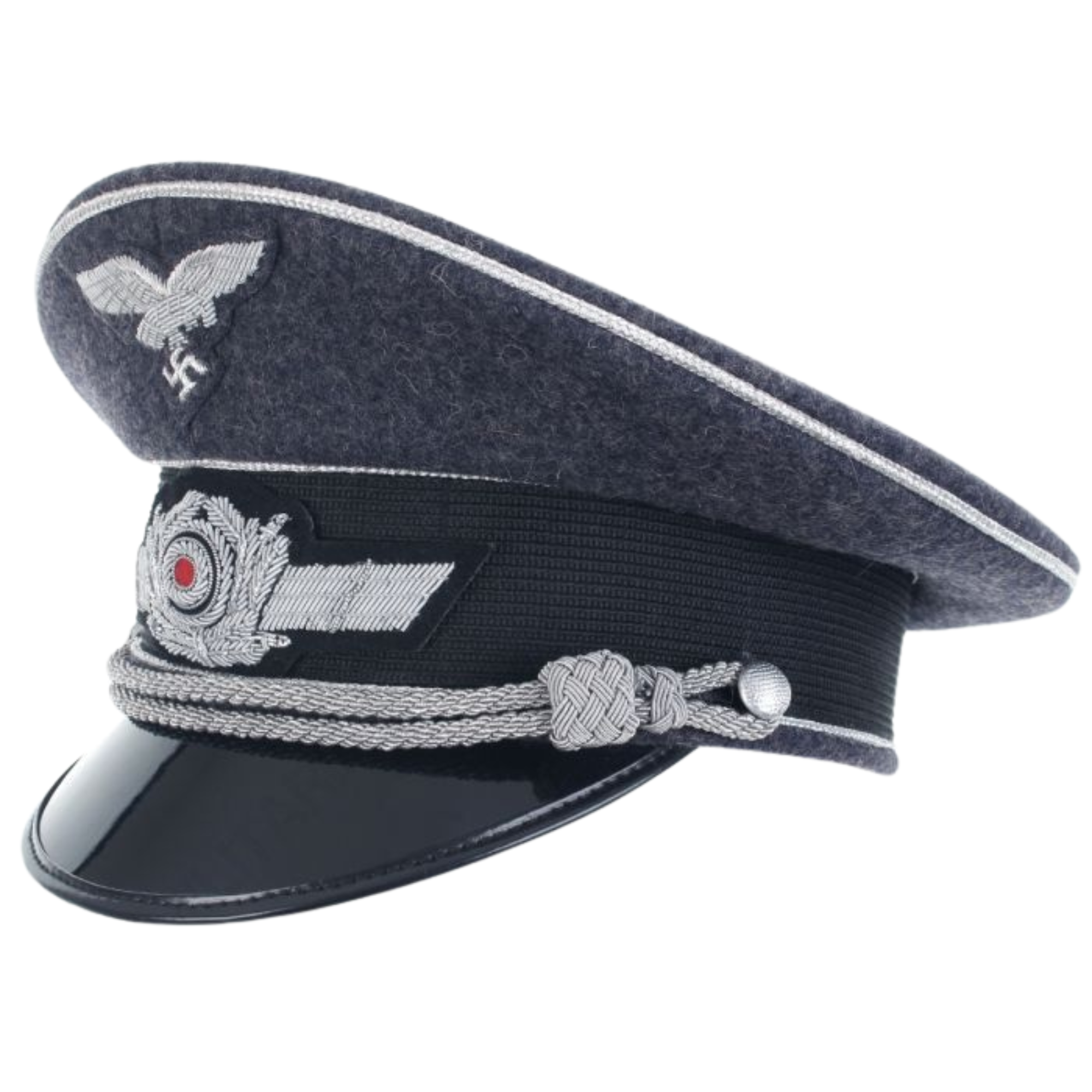 WW2 German Luftwaffe Officers Visor Cap Replica