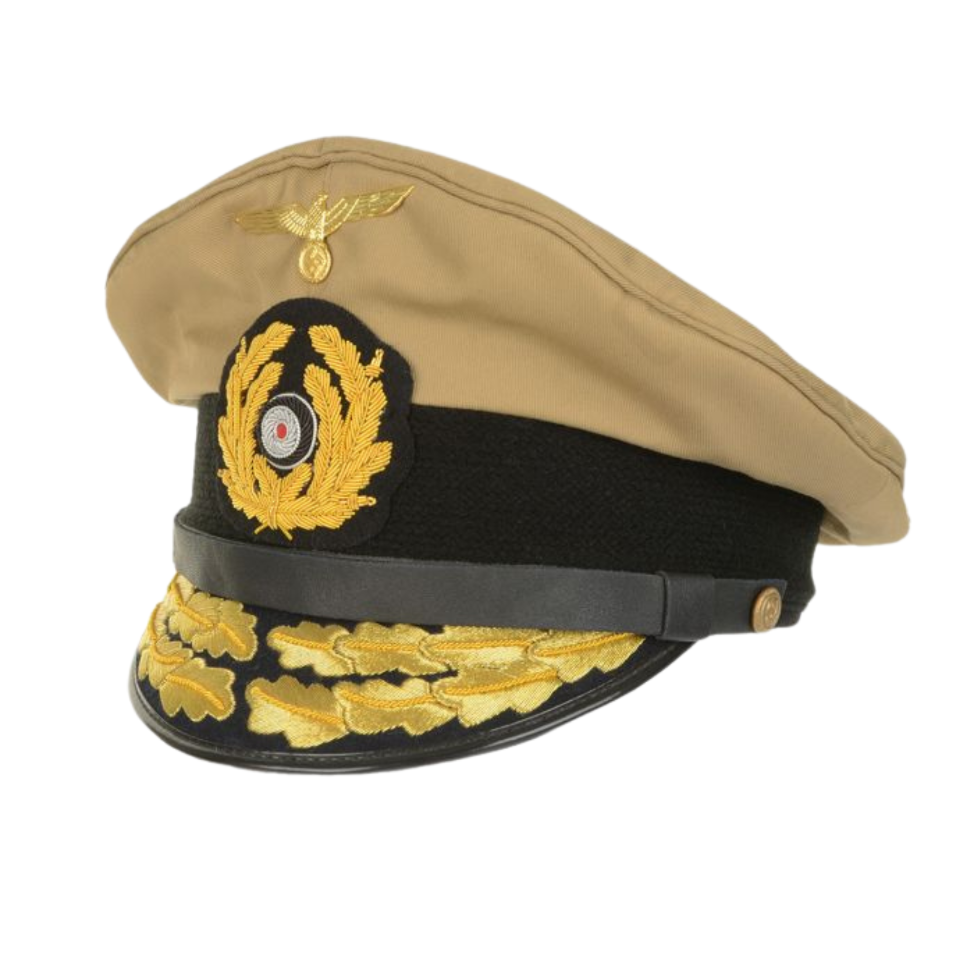 WW2 German Kriegsmarine Tropical Admiral Visor Cap Replica