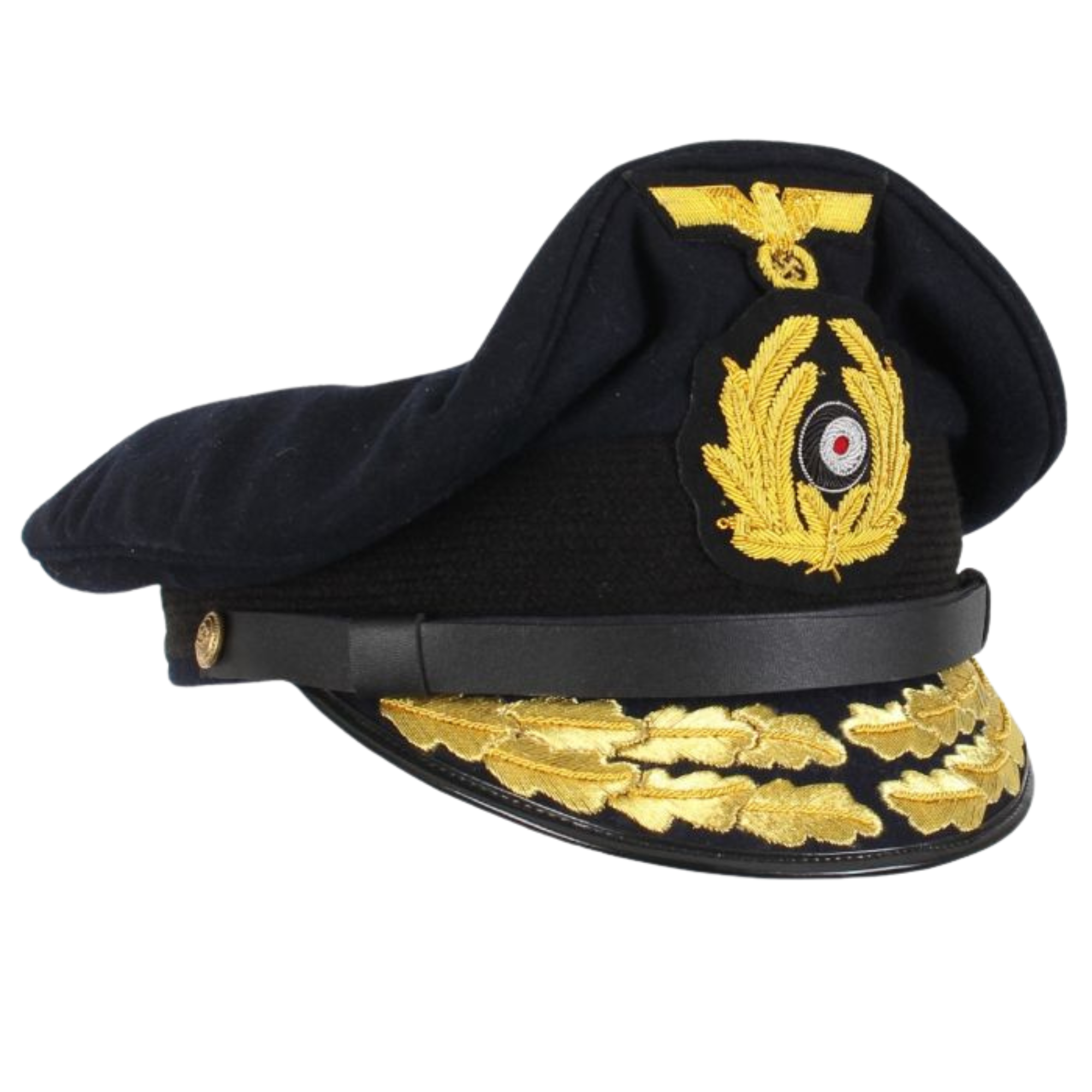 WW2 German Kriegsmarine Visor Cap - Admiral Replica