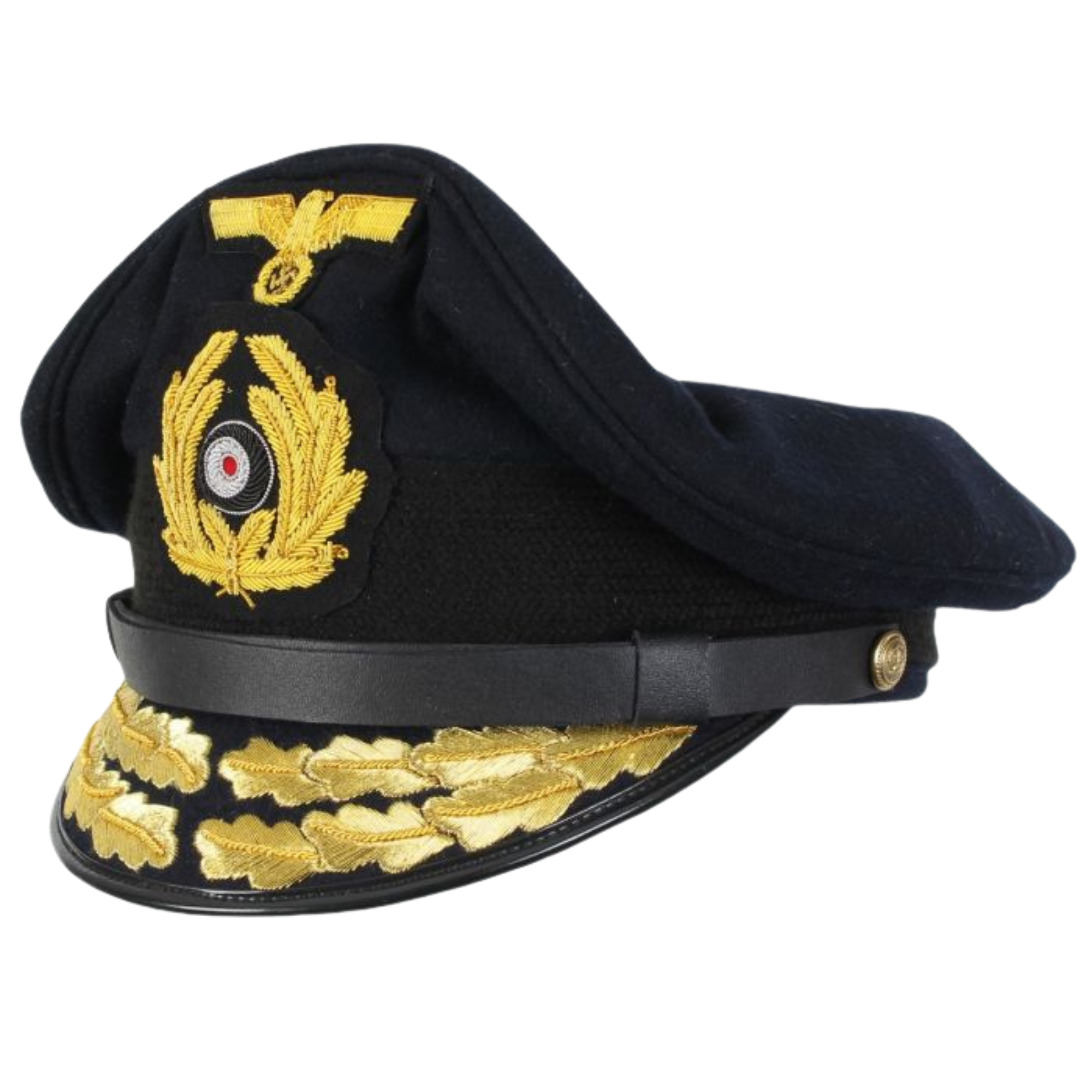 WW2 German Kriegsmarine Visor Cap - Admiral Replica