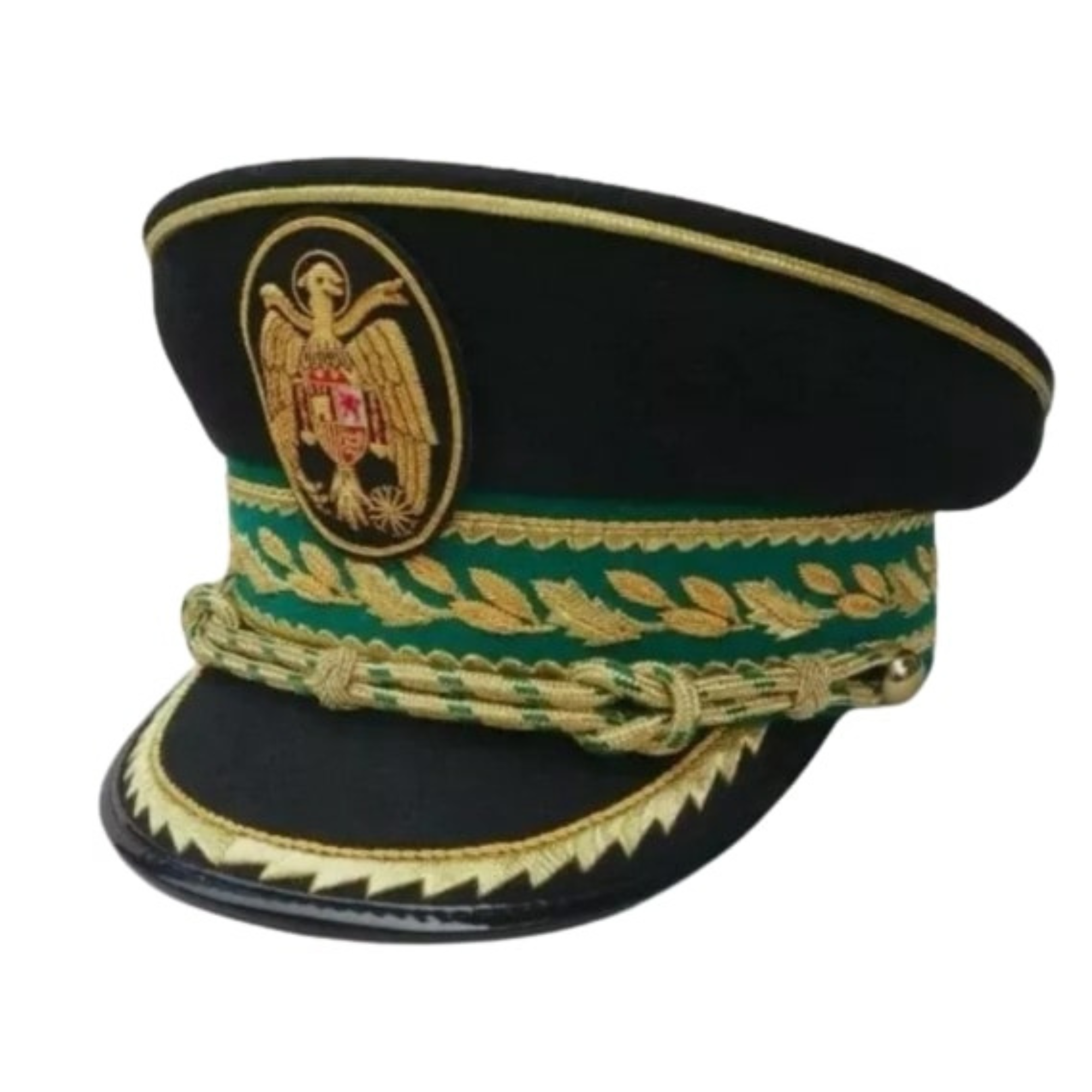 Spanish Franco Police Commissioner’s Visor Hat Peaked Cap Badge Reproduction