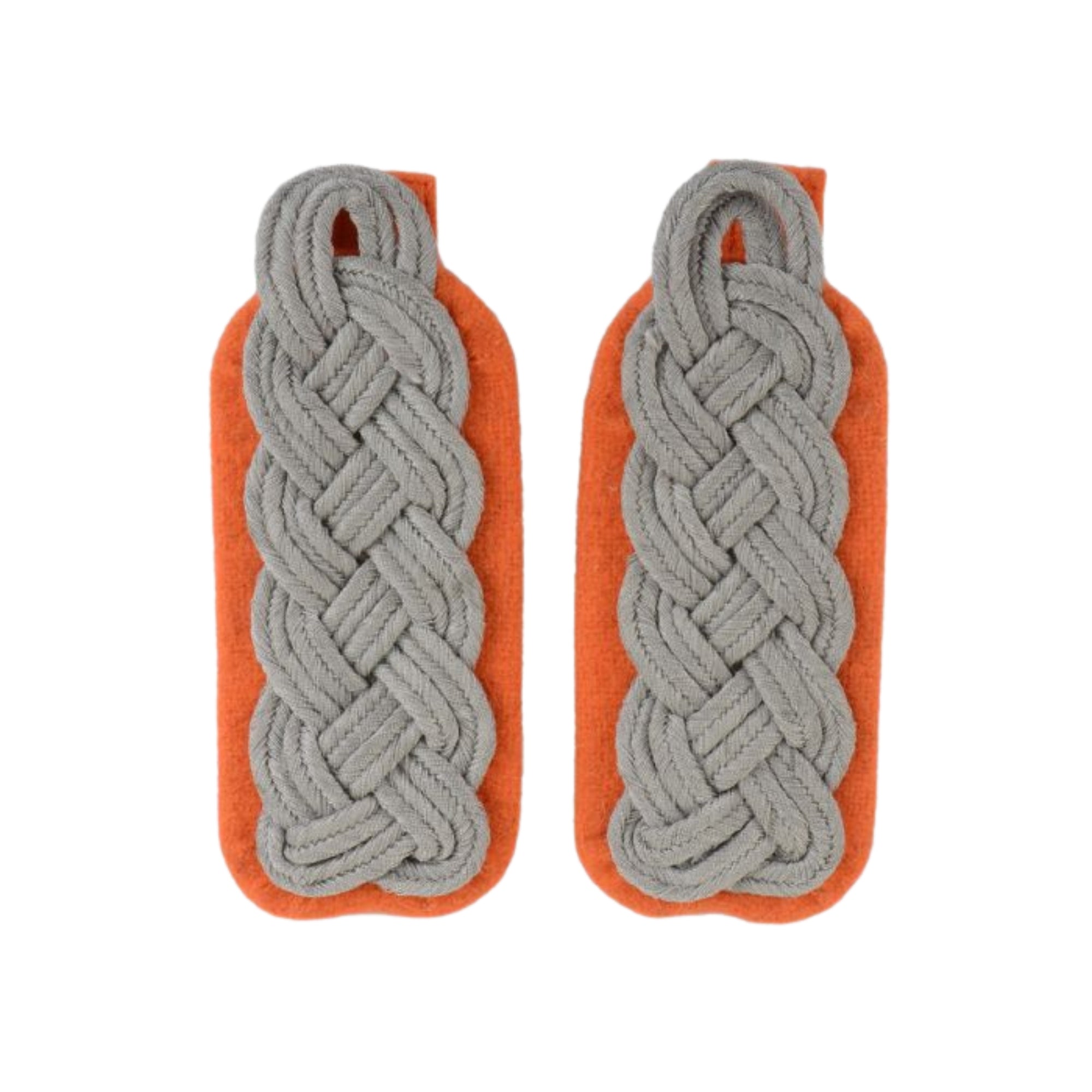 German Army Senior Officer Shoulder Boards - Orange piped