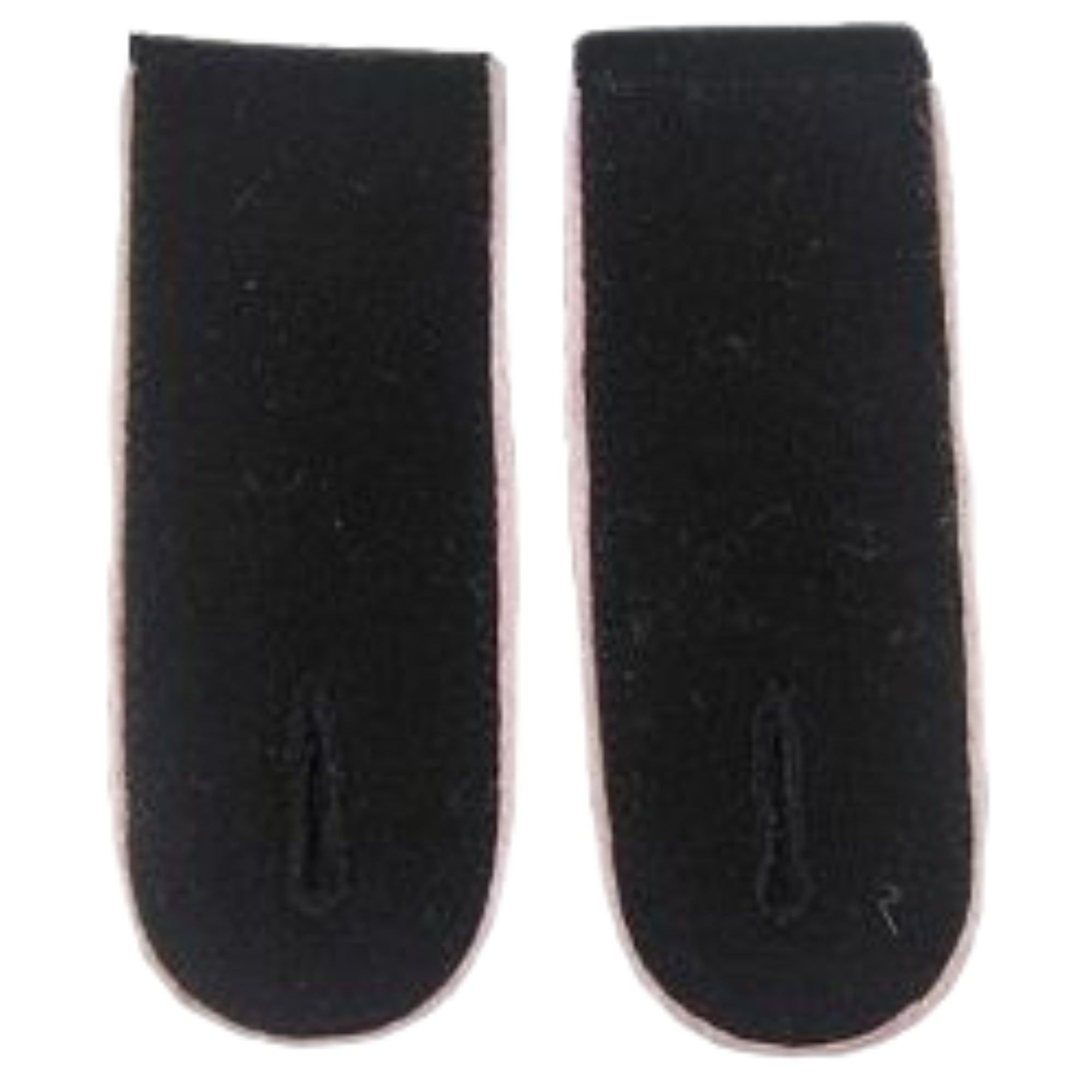 Black Wool All Piped color EM Shoulder Boards - Artillery