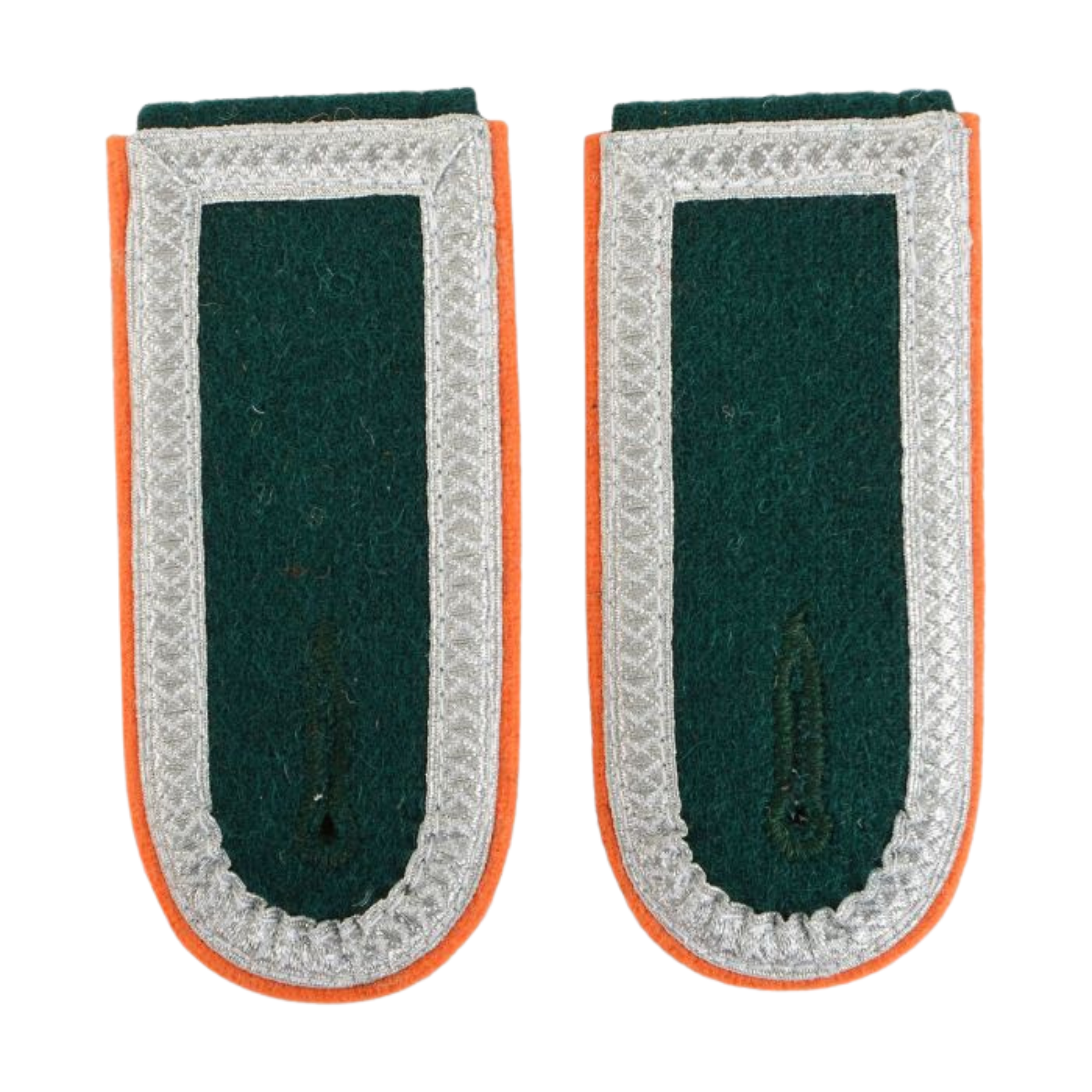 Authentic Bottle Green NCO Unterfeldwebel Shoulder Boards