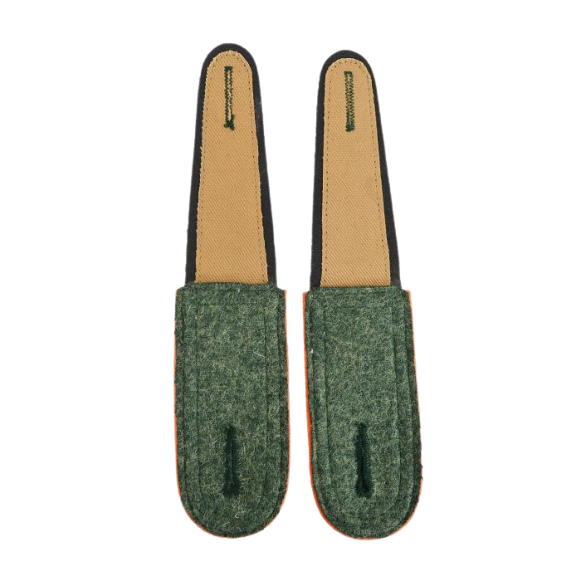 Authentic Bottle Green NCO Unterfeldwebel Shoulder Boards