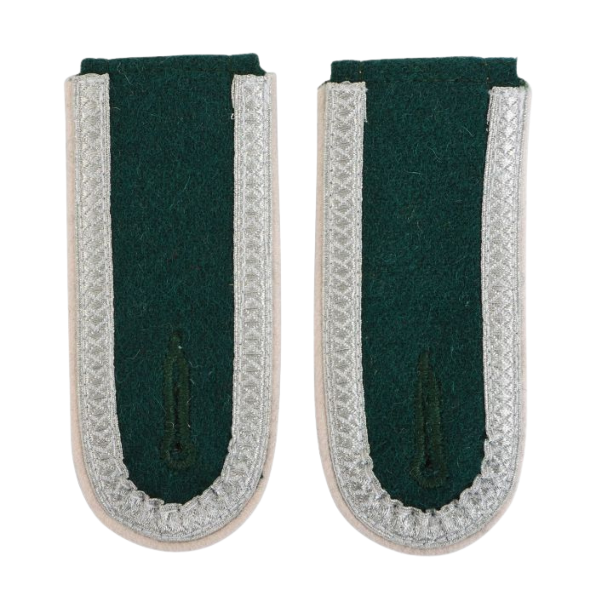 Authentic Bottle Green NCO Unteroffizier Shoulder Boards – All Divisions