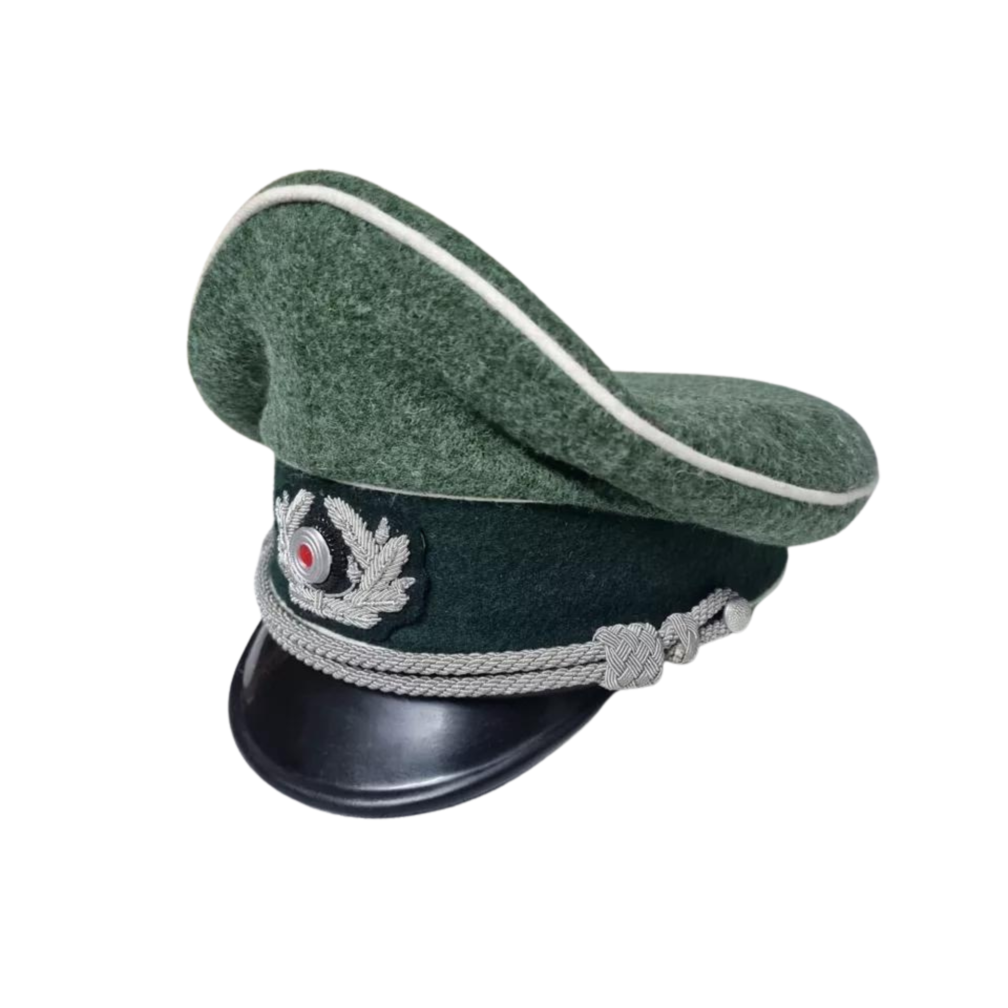 WWII German Army Infantry Officer’s Visor Cap Schirmmütze Replica