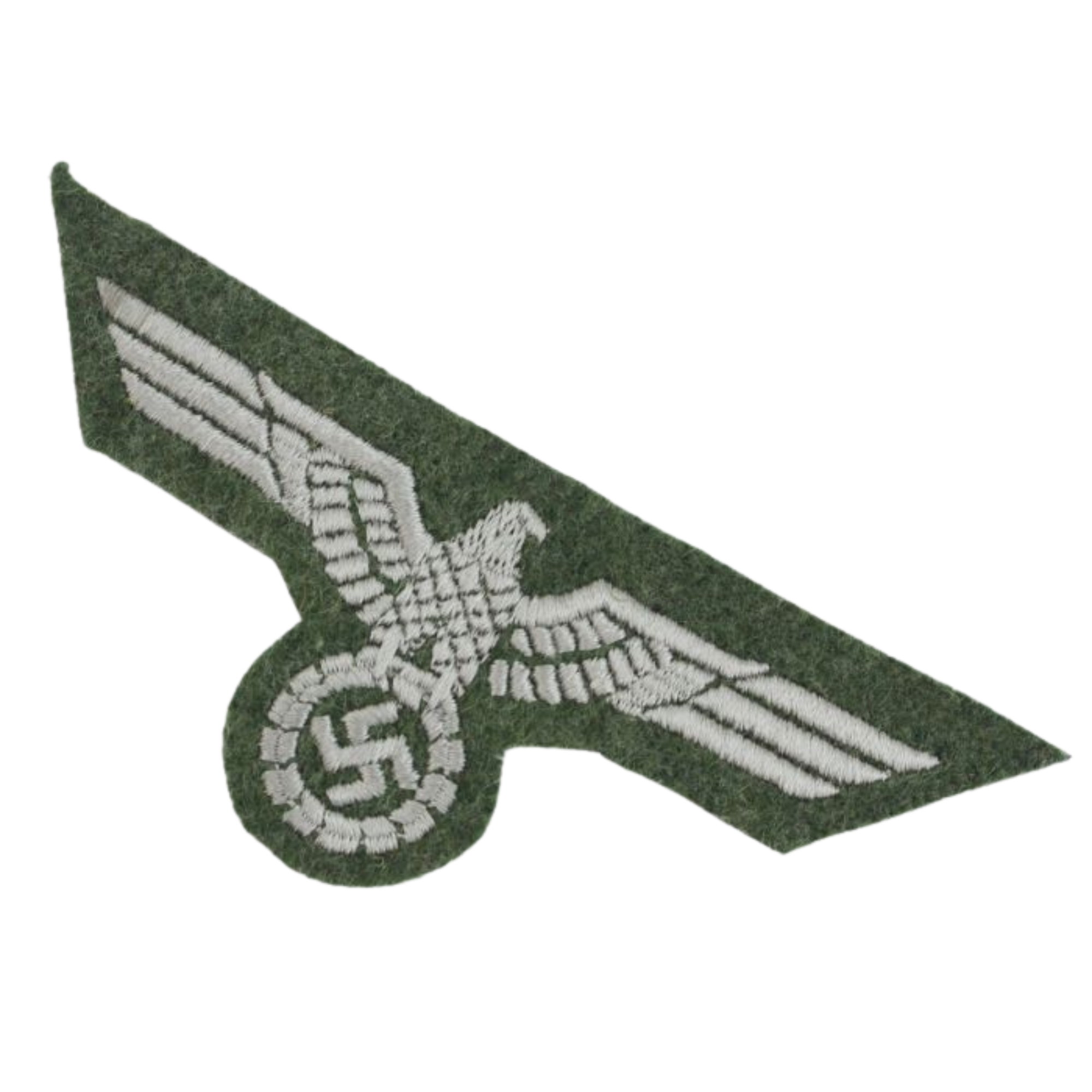 Pack of 6 - WW2 German Army Tunic Chest Eagle - Field Grey Backing