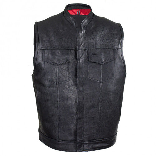 Men Leather Vest