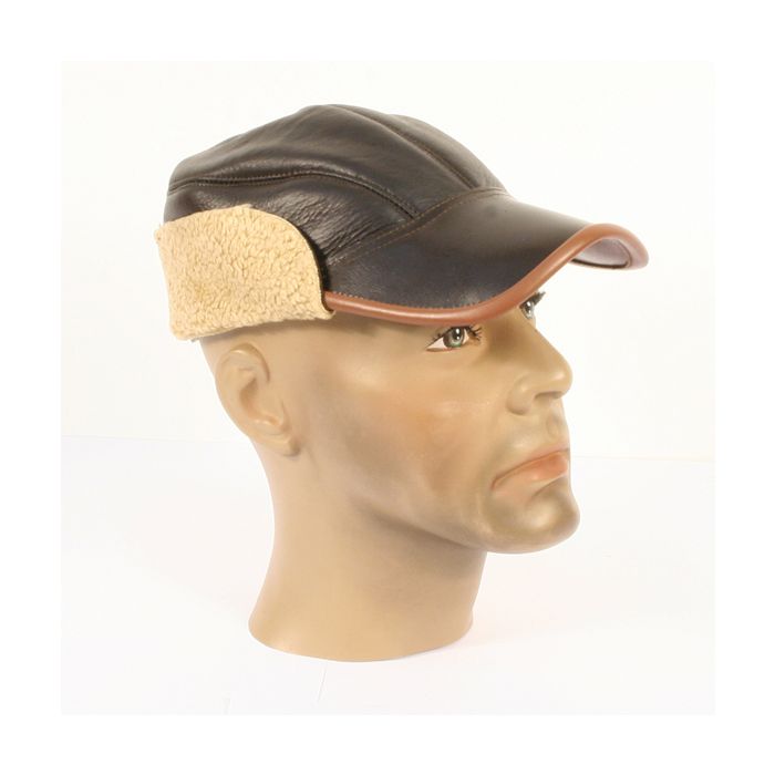 USAAF B2 Winter Leather Flying Cap