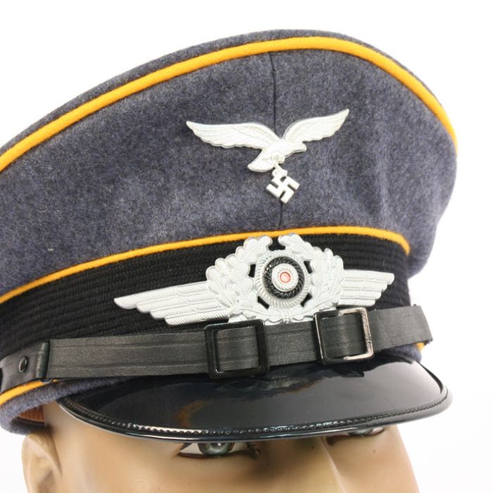 WW2 Luftwaffe NCO Visor cap