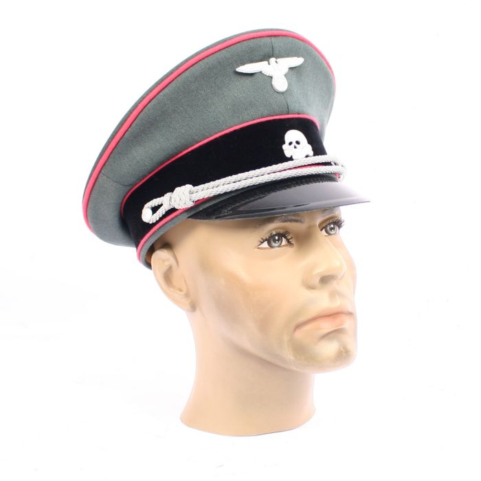 Panzer SS Officers Visor Cap